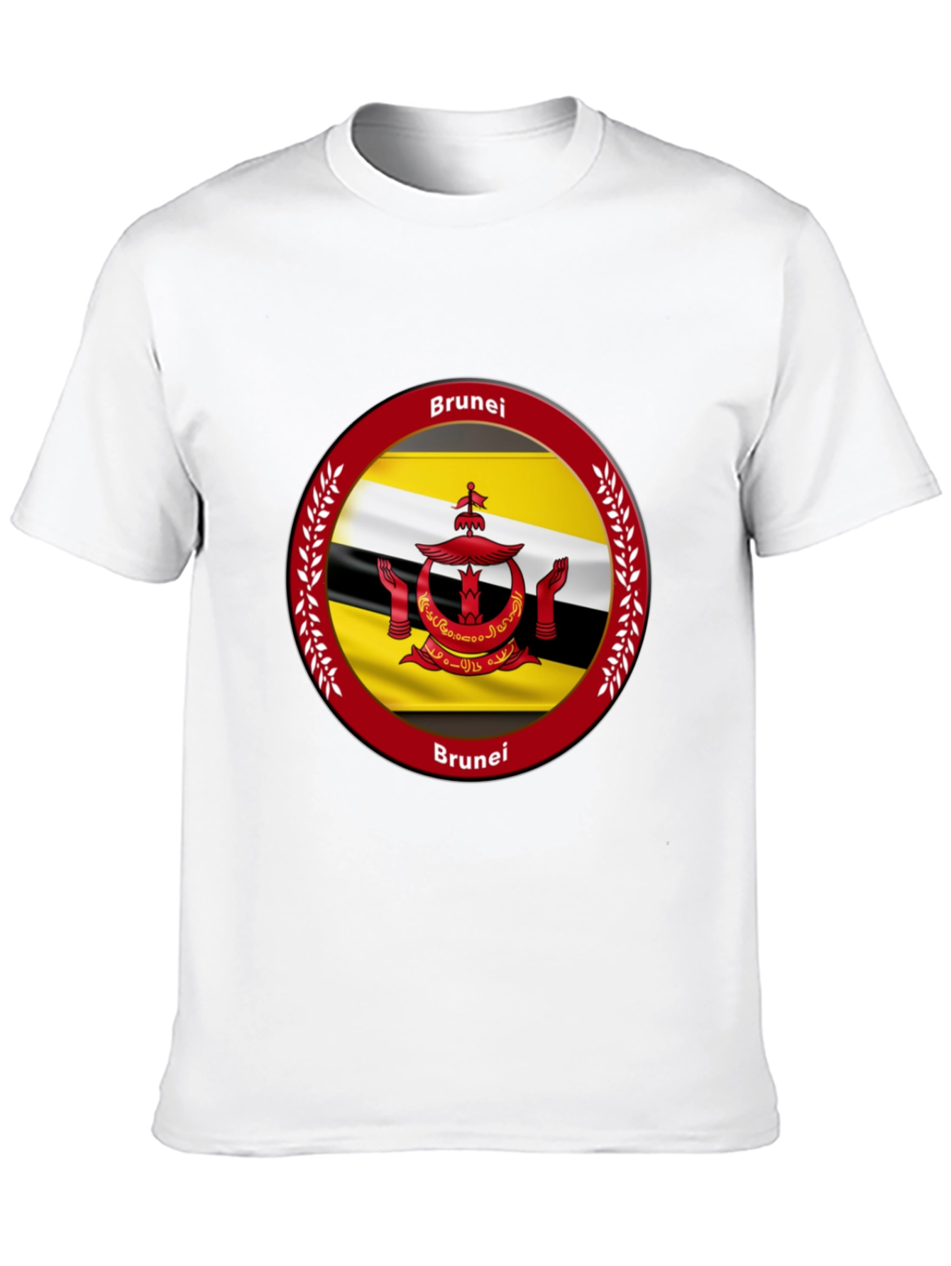 Brunei Flag T-Shirt - Black Graphic Tee