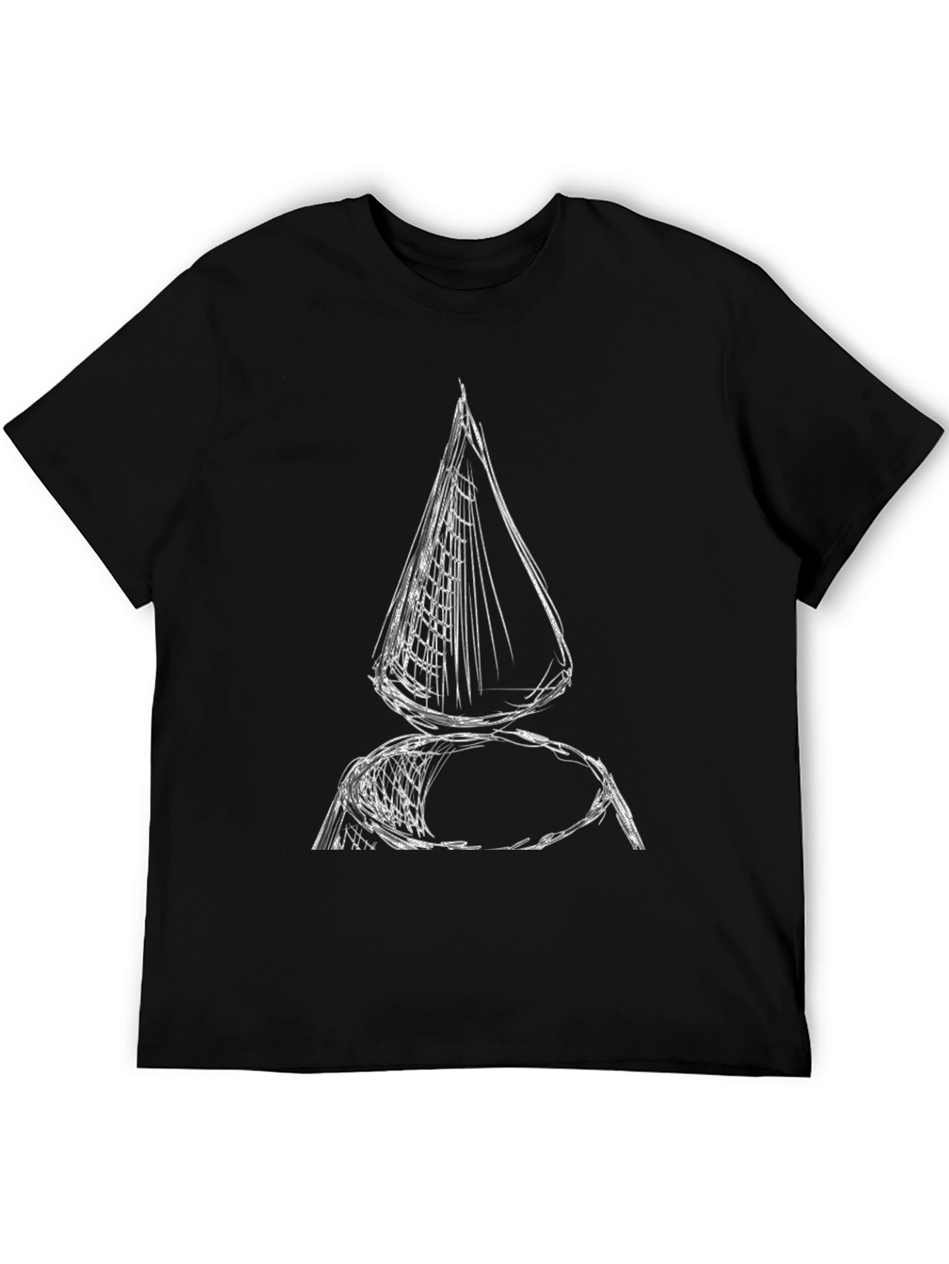 Abstract Nautical Sketch Tee