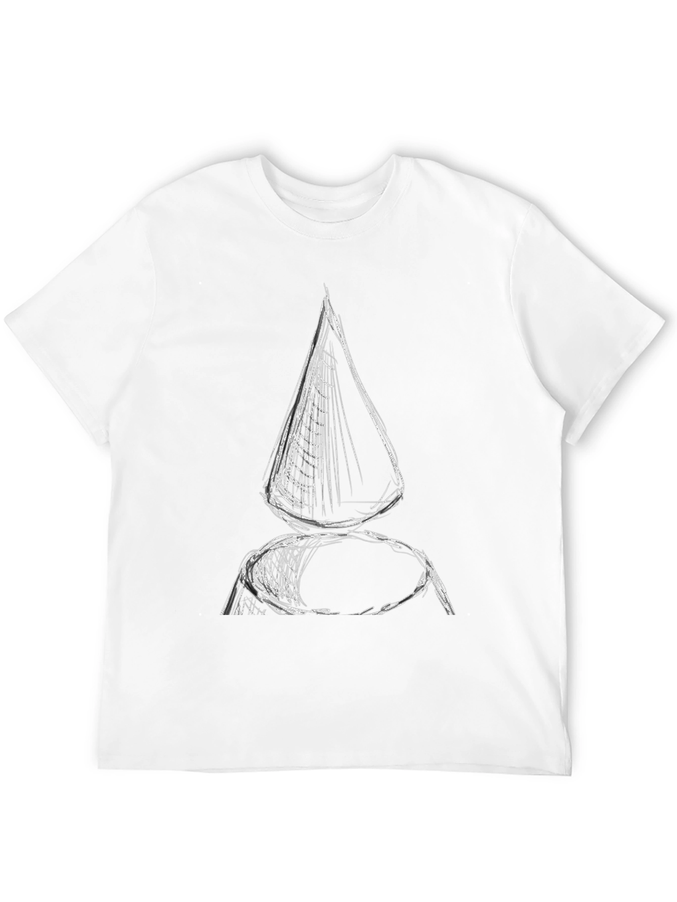 Abstract Nautical Sketch Tee