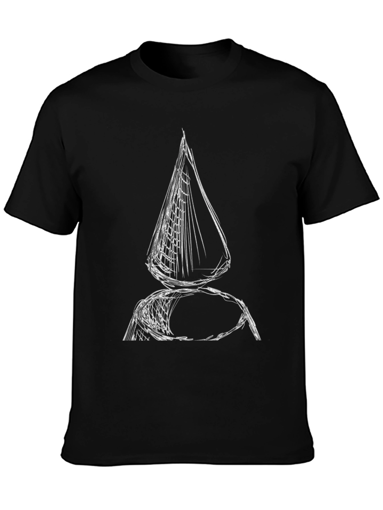 Abstract Nautical Sketch Tee