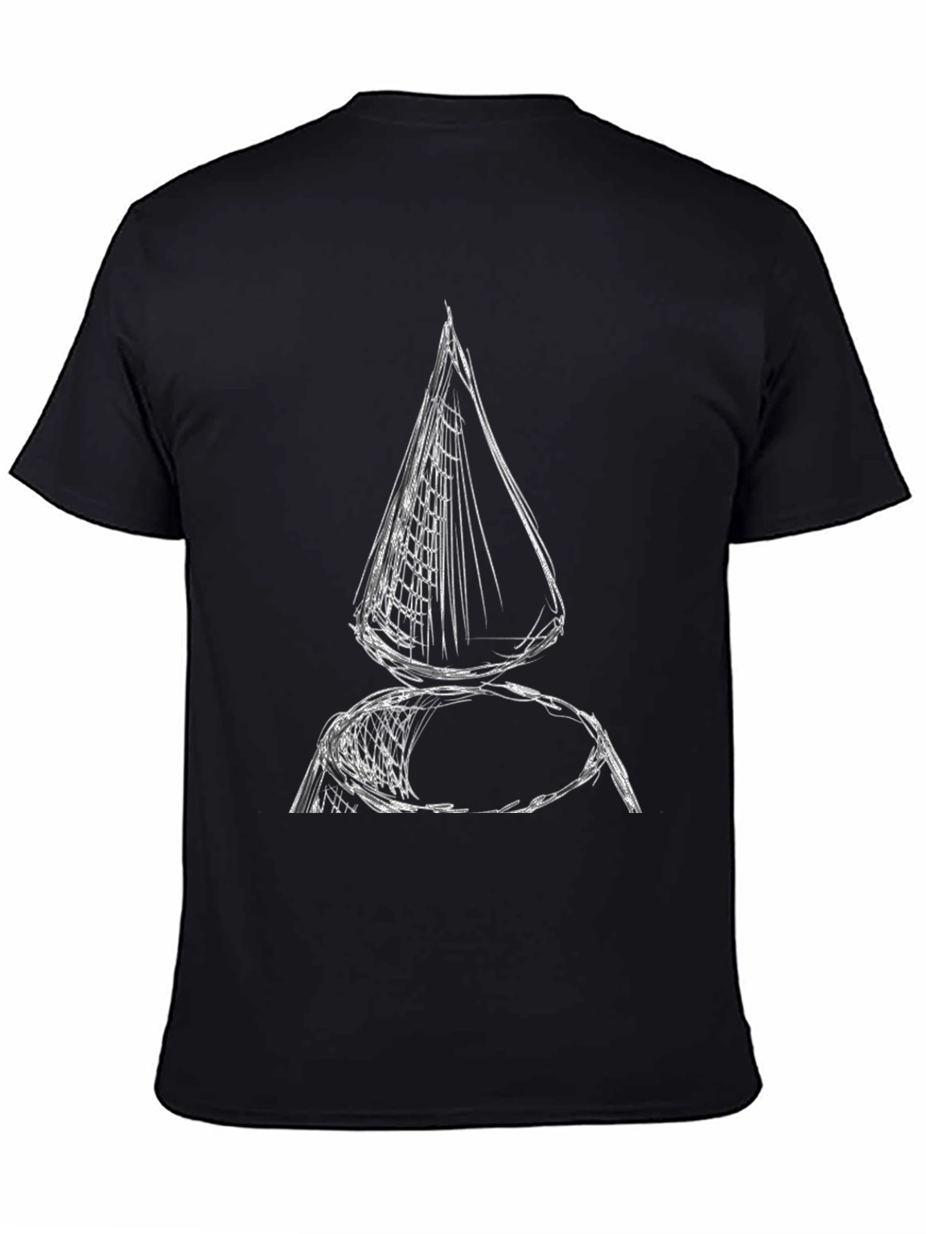 Abstract Nautical Sketch Tee