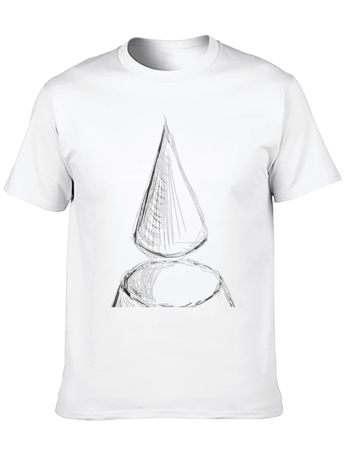 Abstract Nautical Sketch Tee