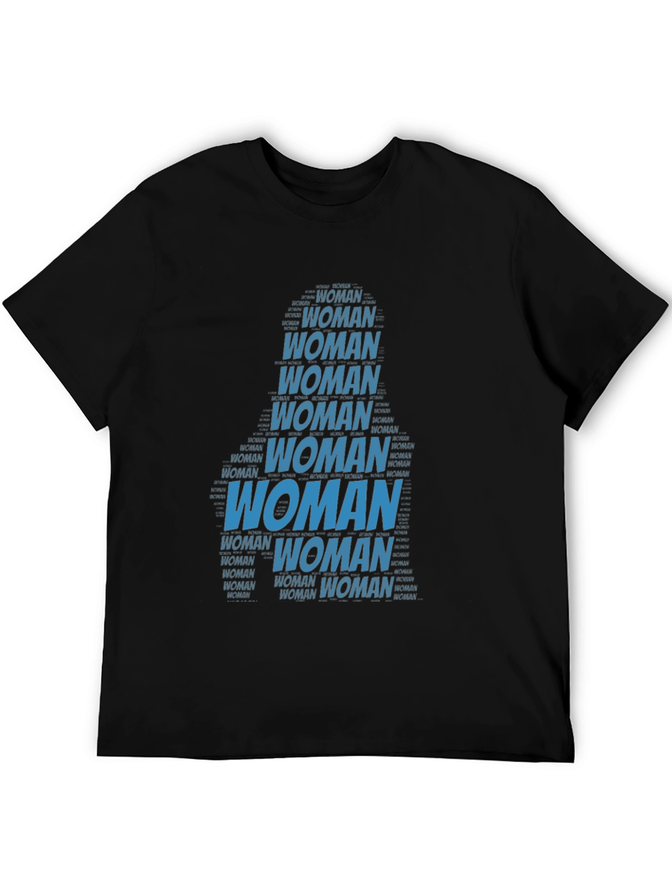 Woman Word Art Graphic T-Shirt