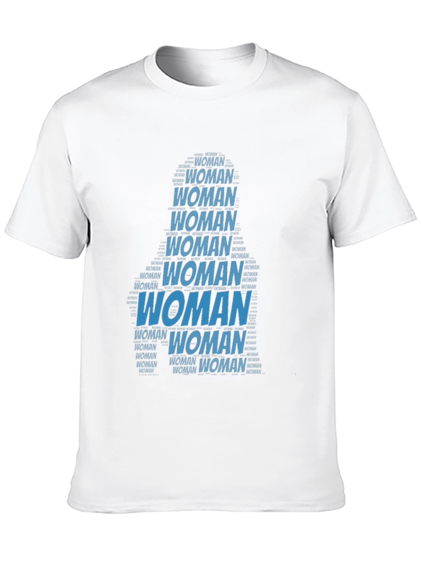 Woman Word Art Graphic T-Shirt
