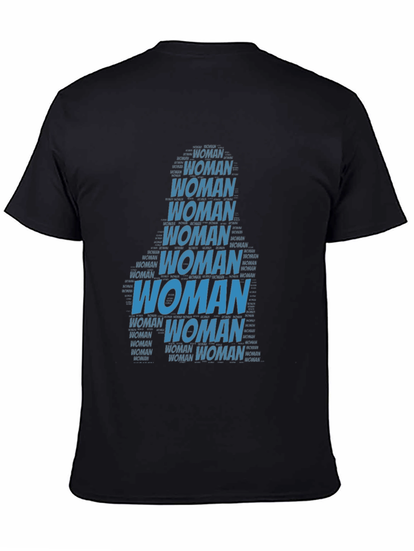 Woman Word Art Graphic T-Shirt