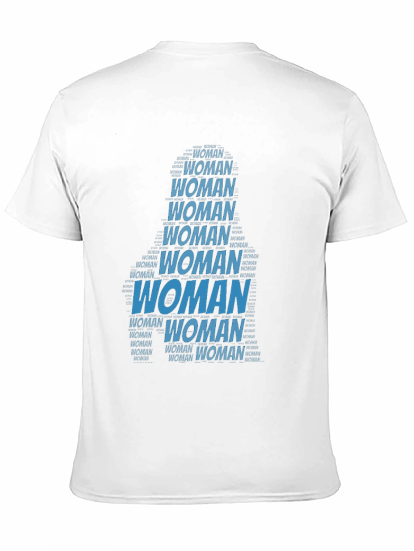 Woman Word Art Graphic T-Shirt