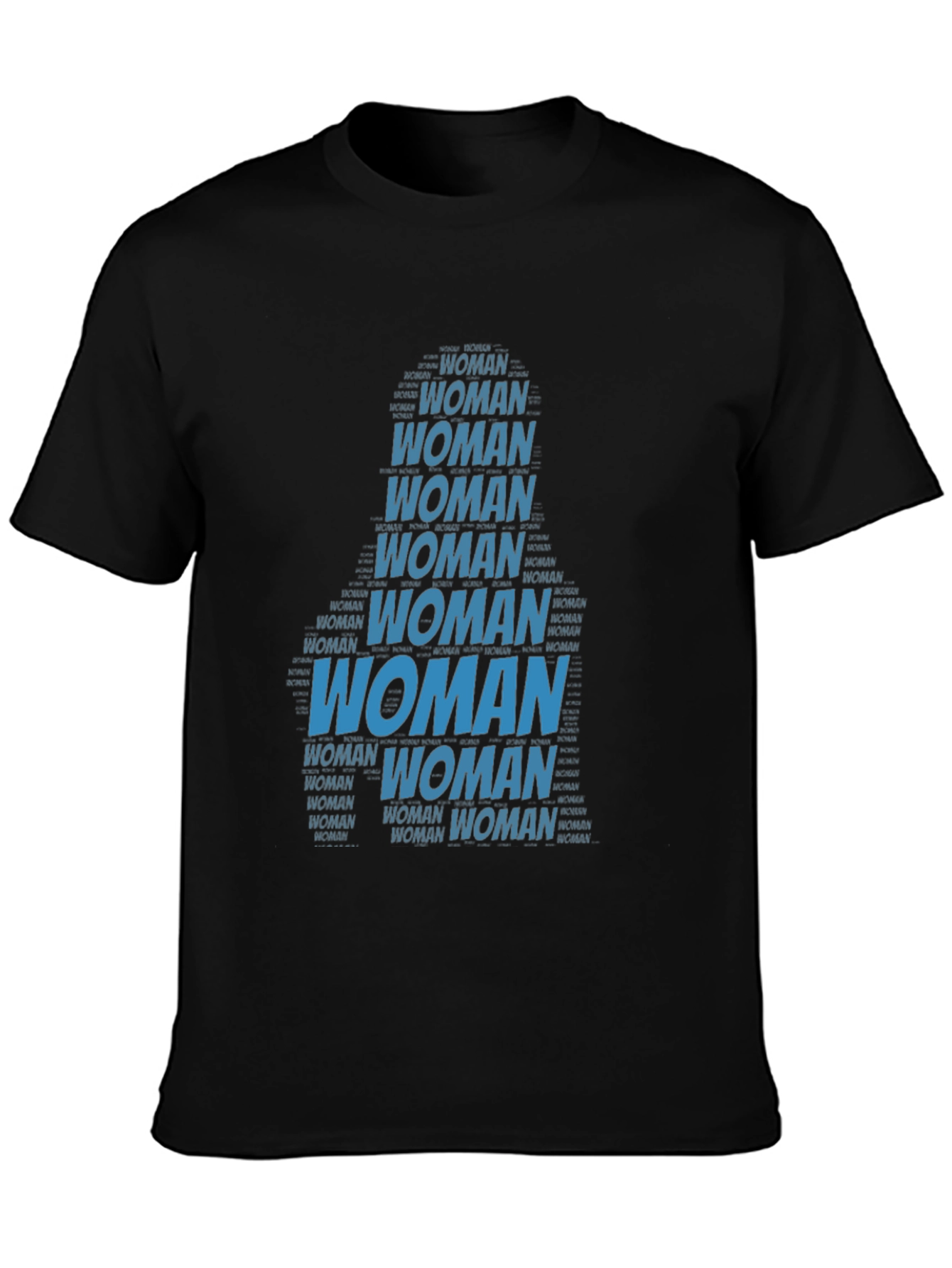 Woman Word Art Graphic T-Shirt