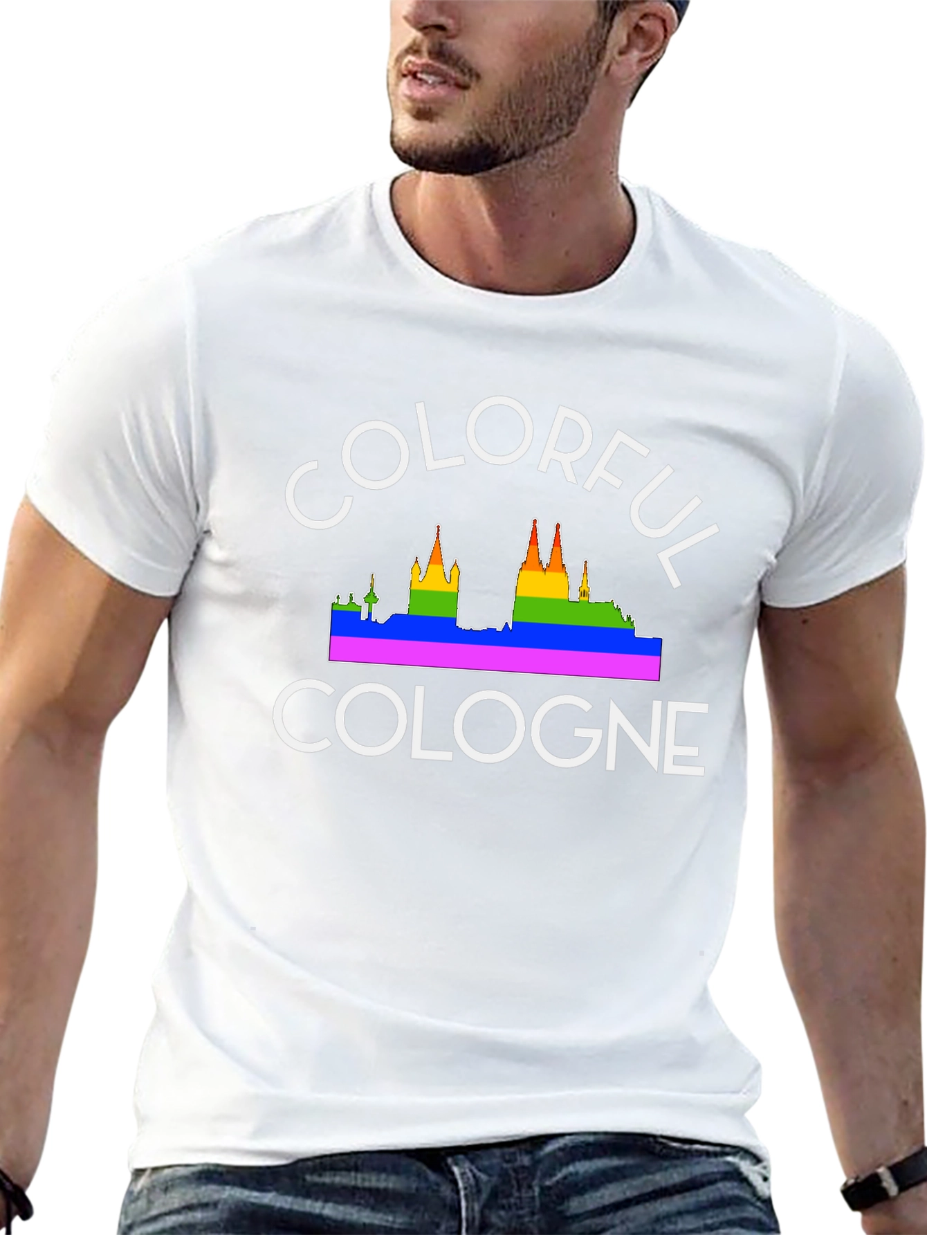 Colorful Cologne Pride T-Shirt