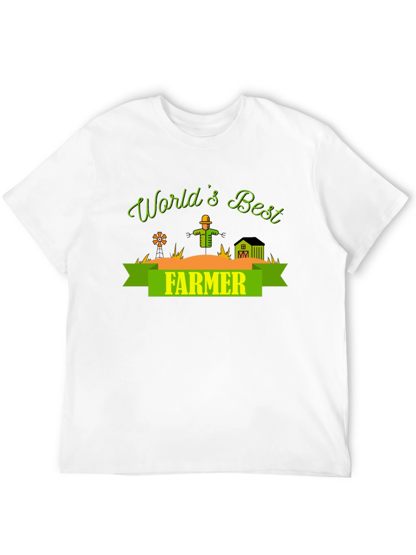 Worlds Best Farmer Graphic Tee