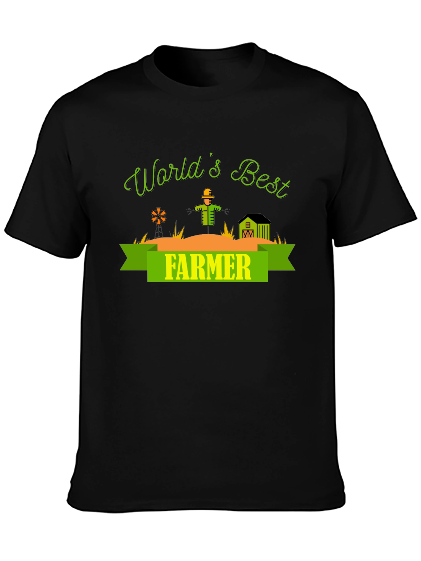 Worlds Best Farmer Graphic Tee