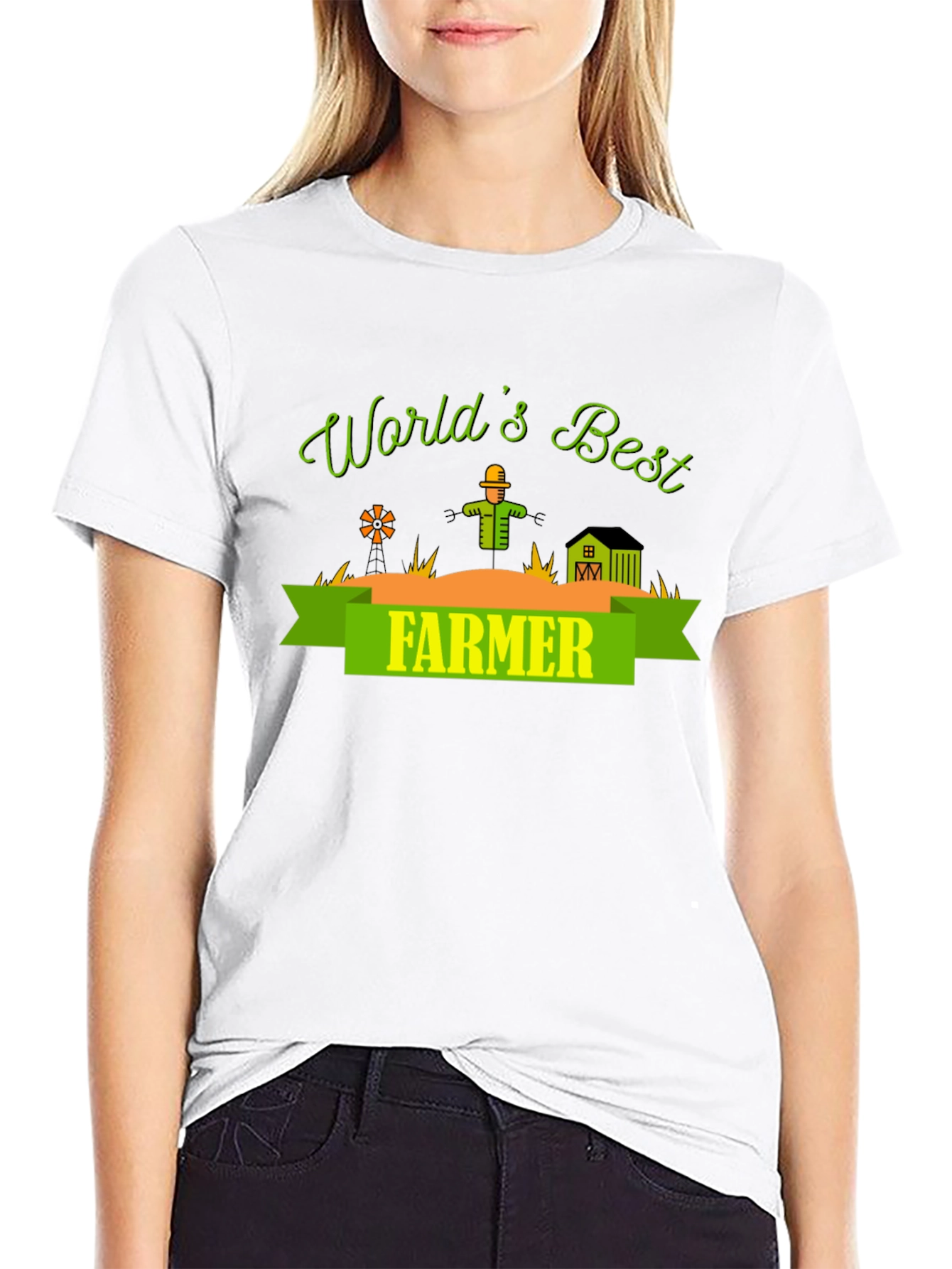 Worlds Best Farmer Graphic Tee