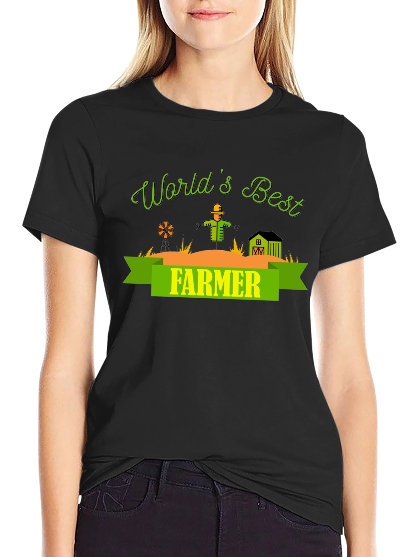 Worlds Best Farmer Graphic Tee