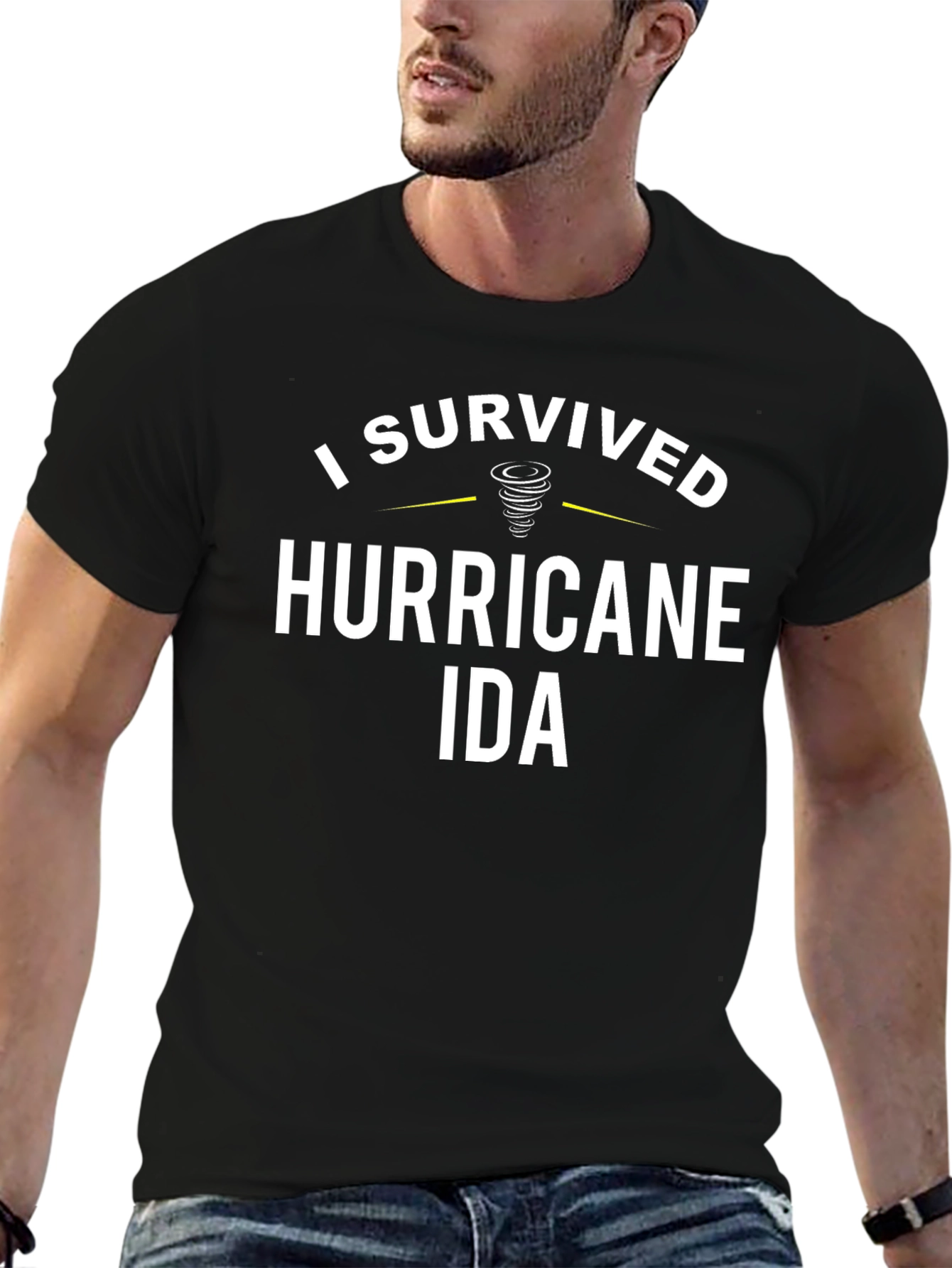I Survived Hurricane Ida Graphic Tee