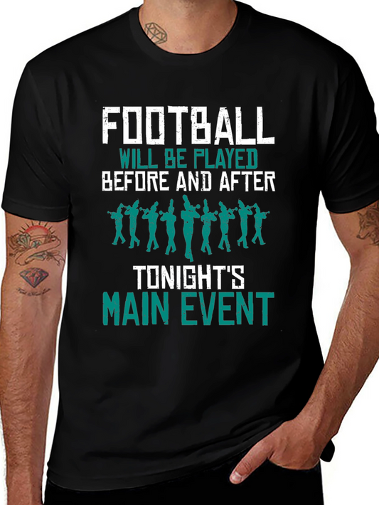 Football Game Day T-Shirt - Marching Band Design
