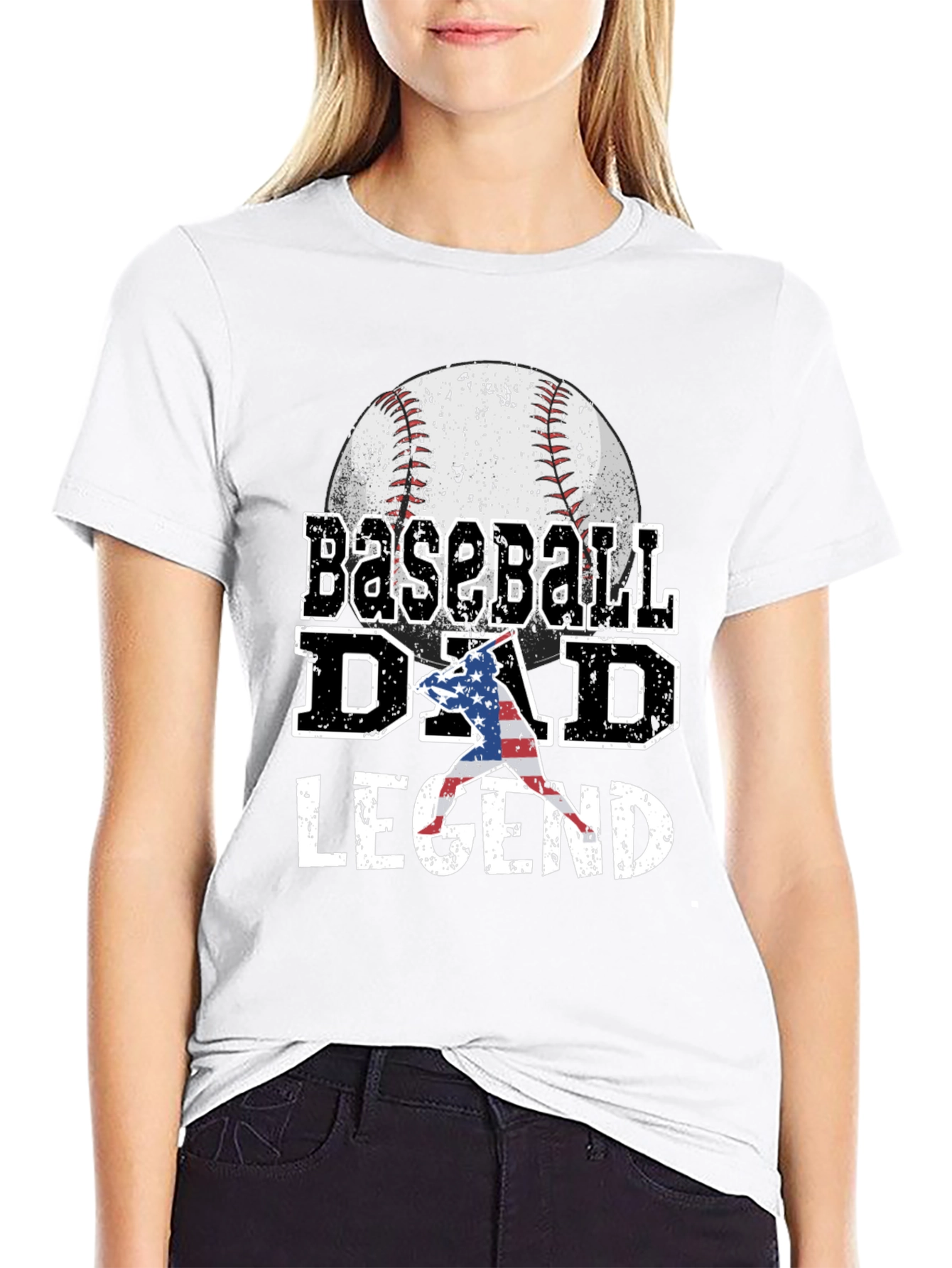 Baseball Dad Legend T-Shirt