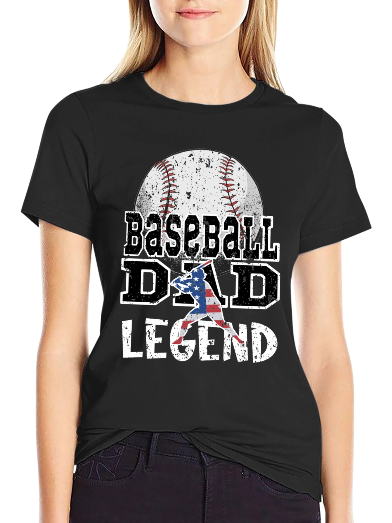 Baseball Dad Legend T-Shirt