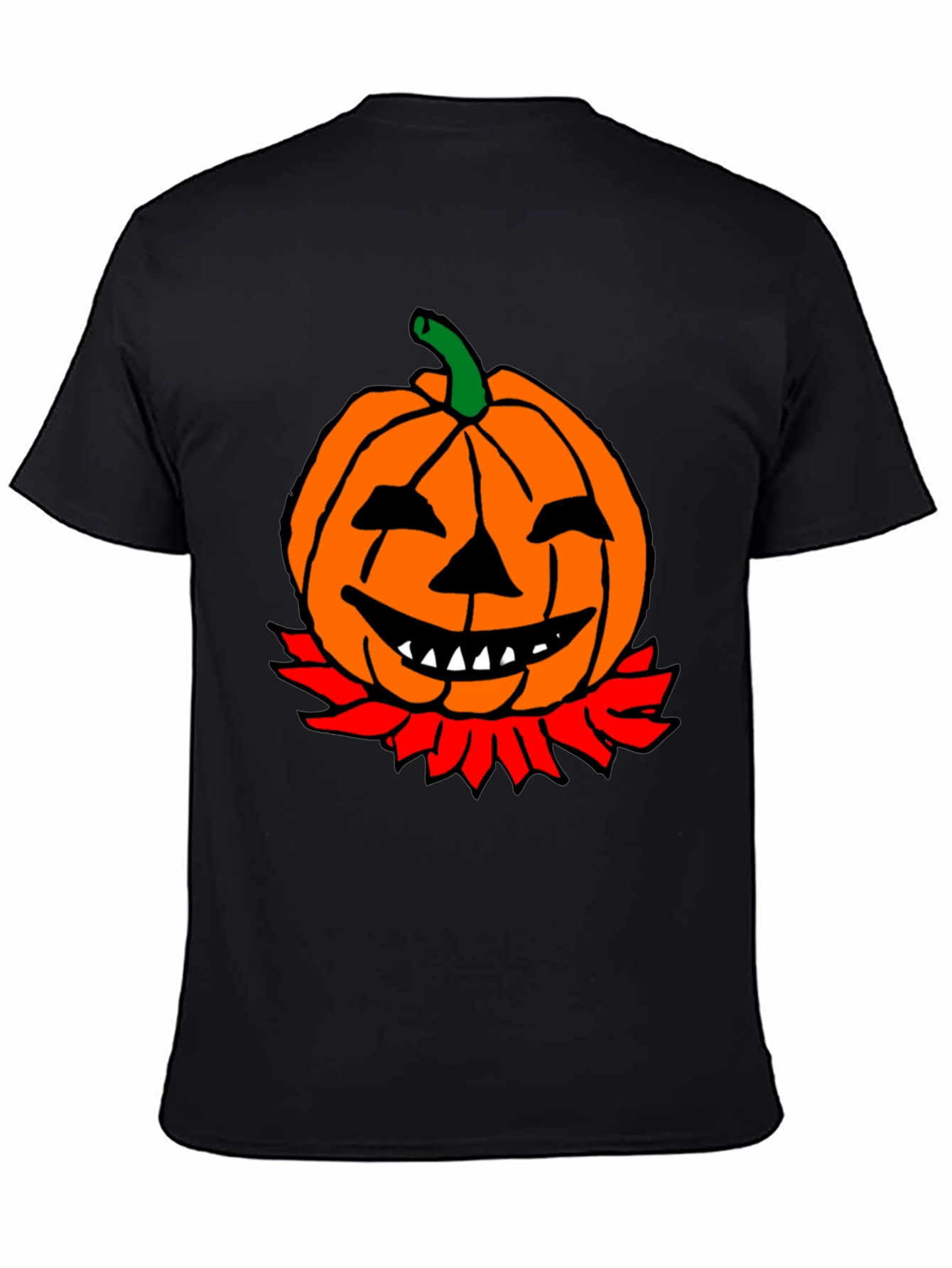 Pumpkin Graphic Tee - Halloween T-Shirt