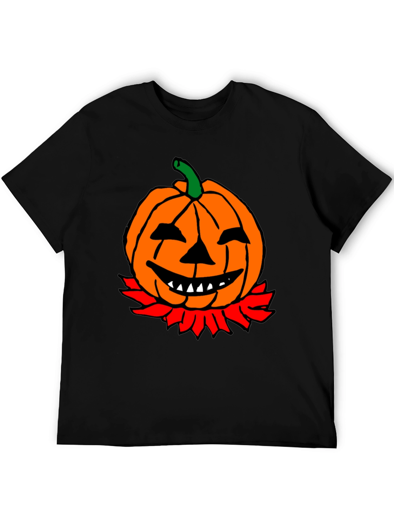 Pumpkin Graphic Tee - Halloween T-Shirt