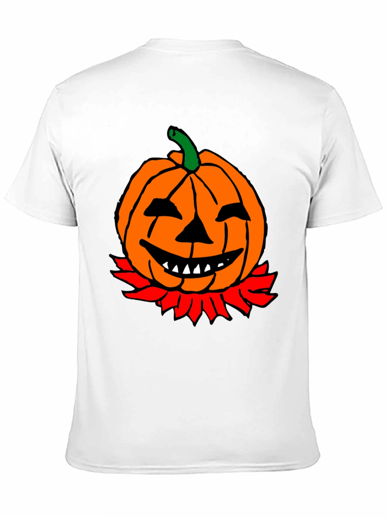 Pumpkin Graphic Tee - Halloween T-Shirt