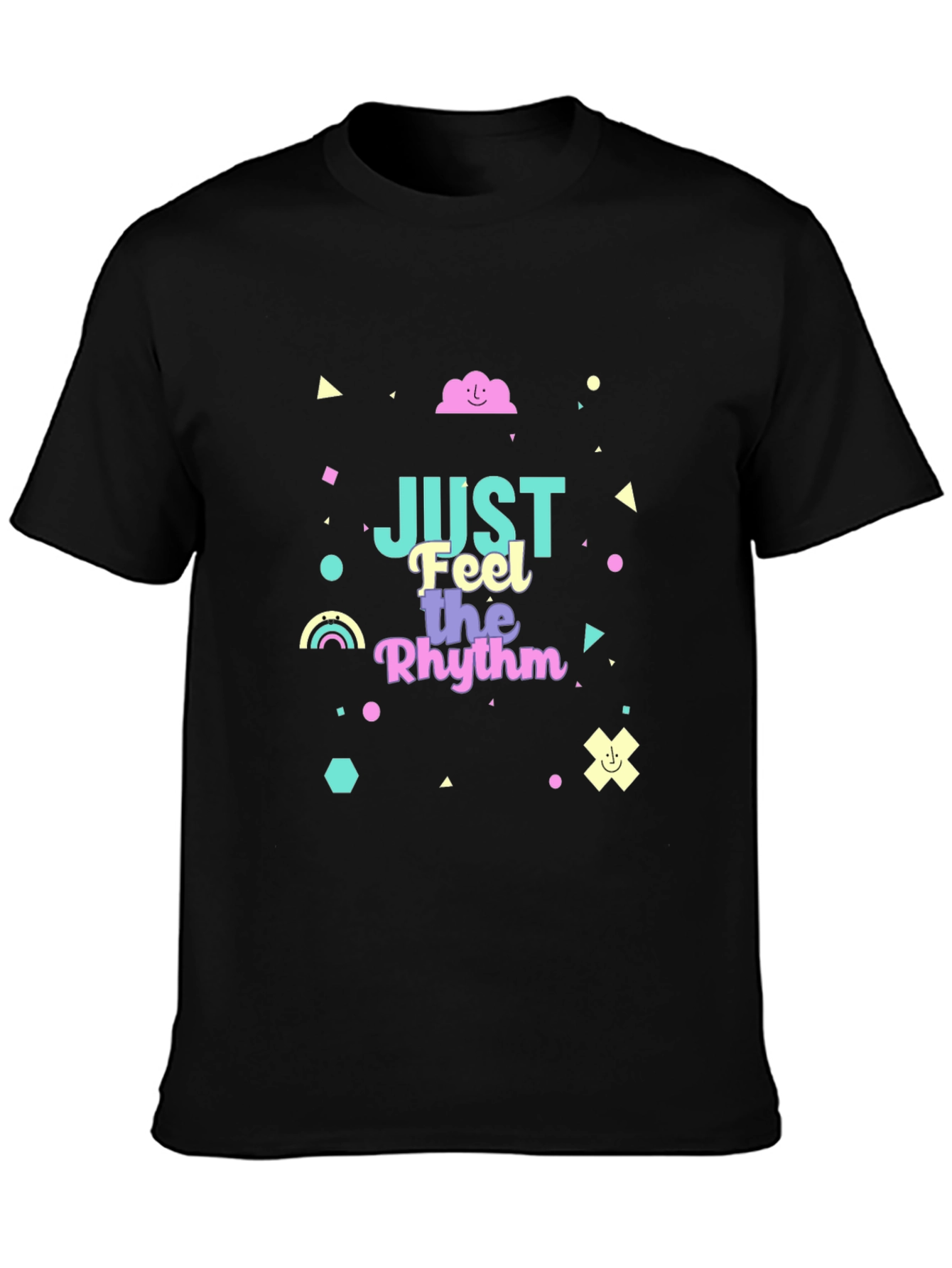 Just Feel the Rhythm Graphic T-Shirt