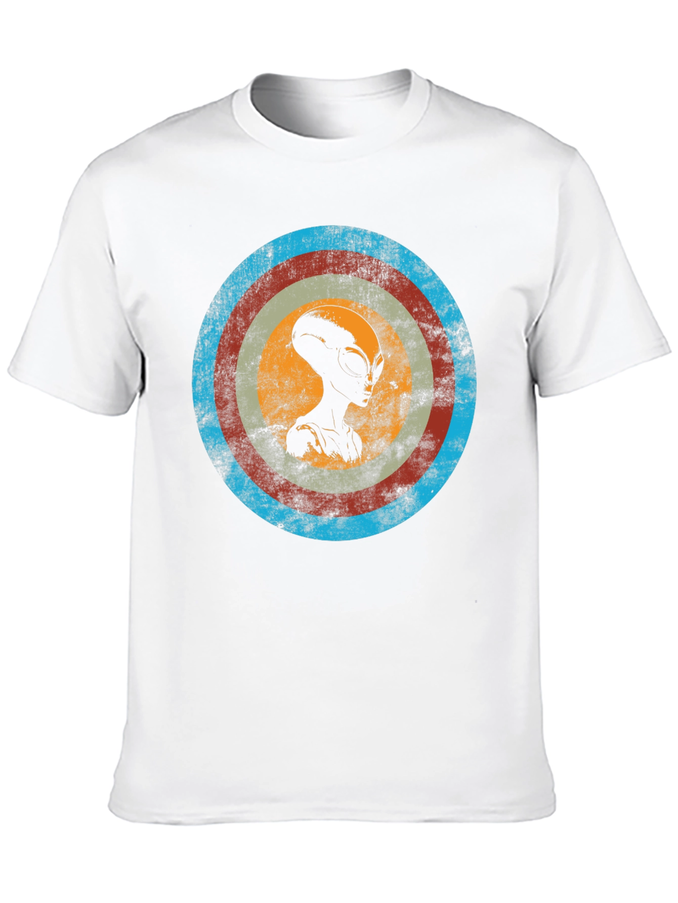 Retro Alien Graphic T-Shirt