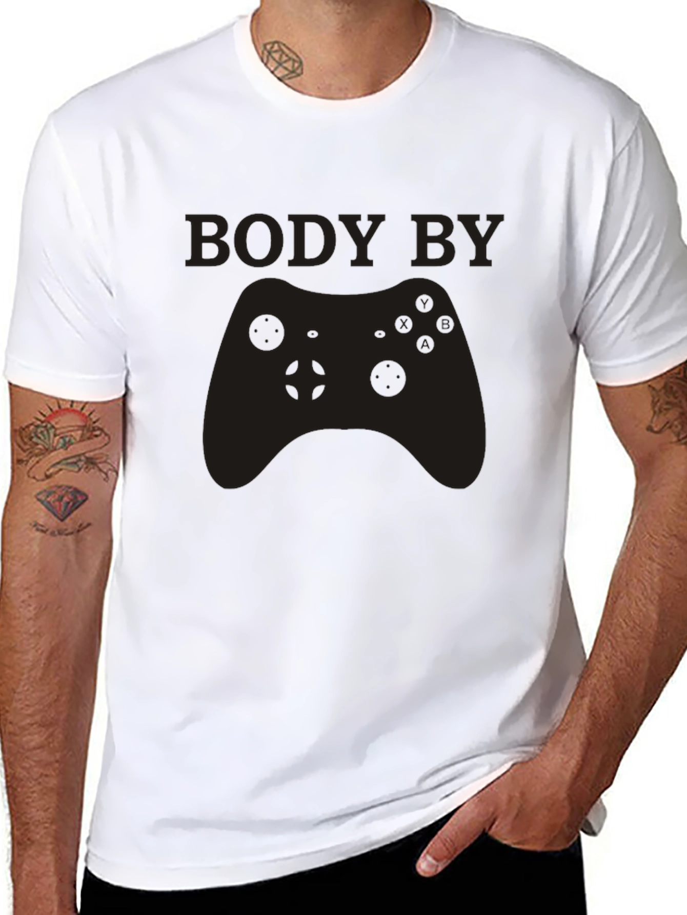 Body By Gaming Black T-Shirt