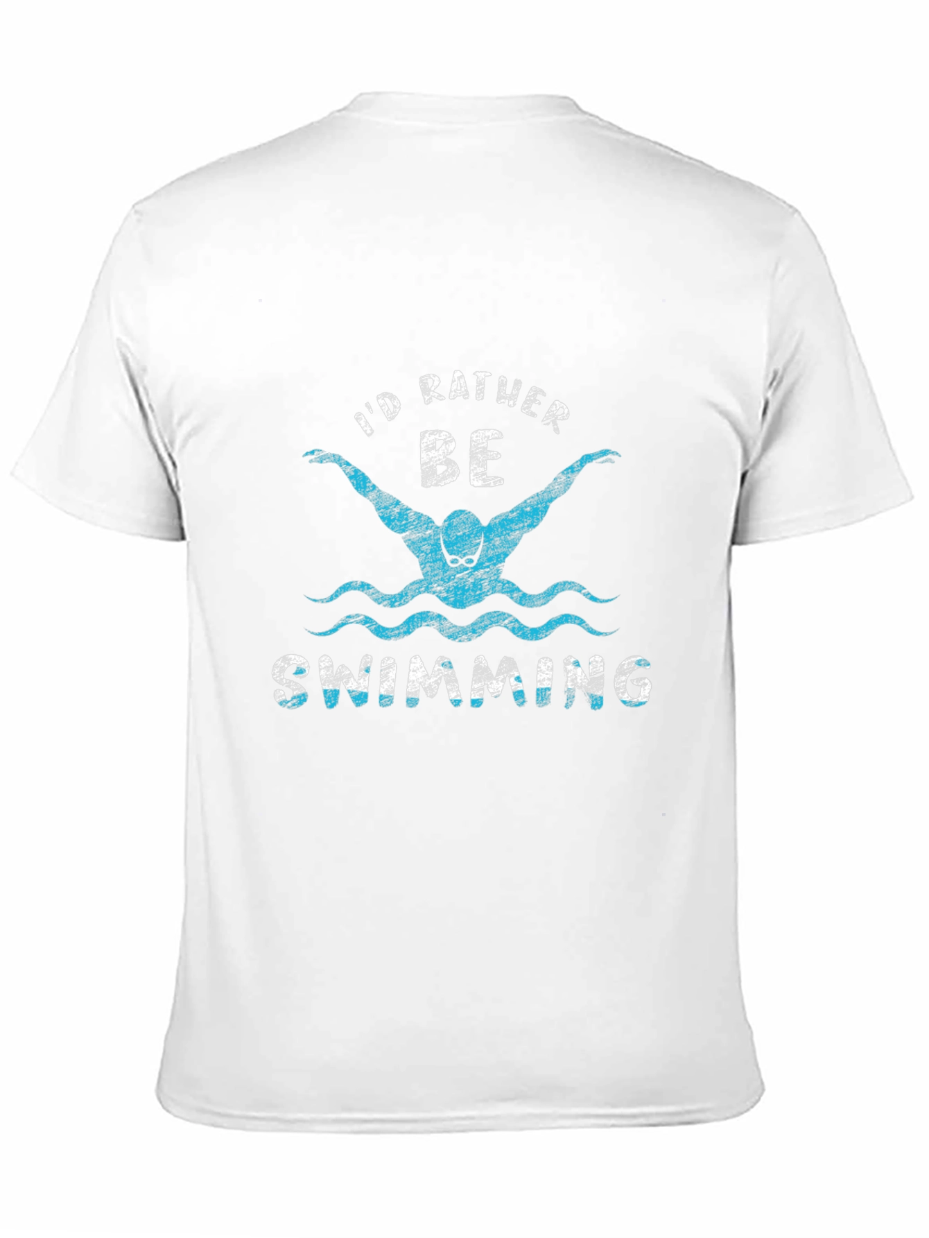 Id Rather Be Swimming Graphic Tee