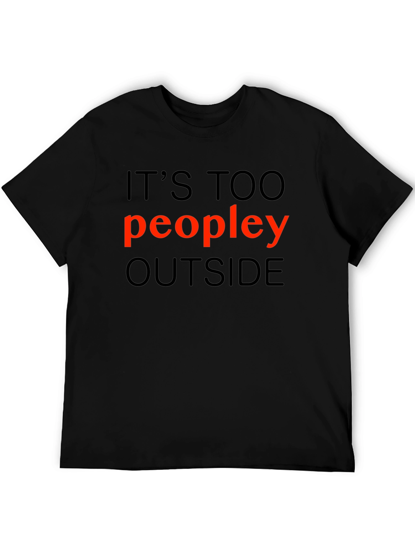 Too Peopley Outside Graphic Tee