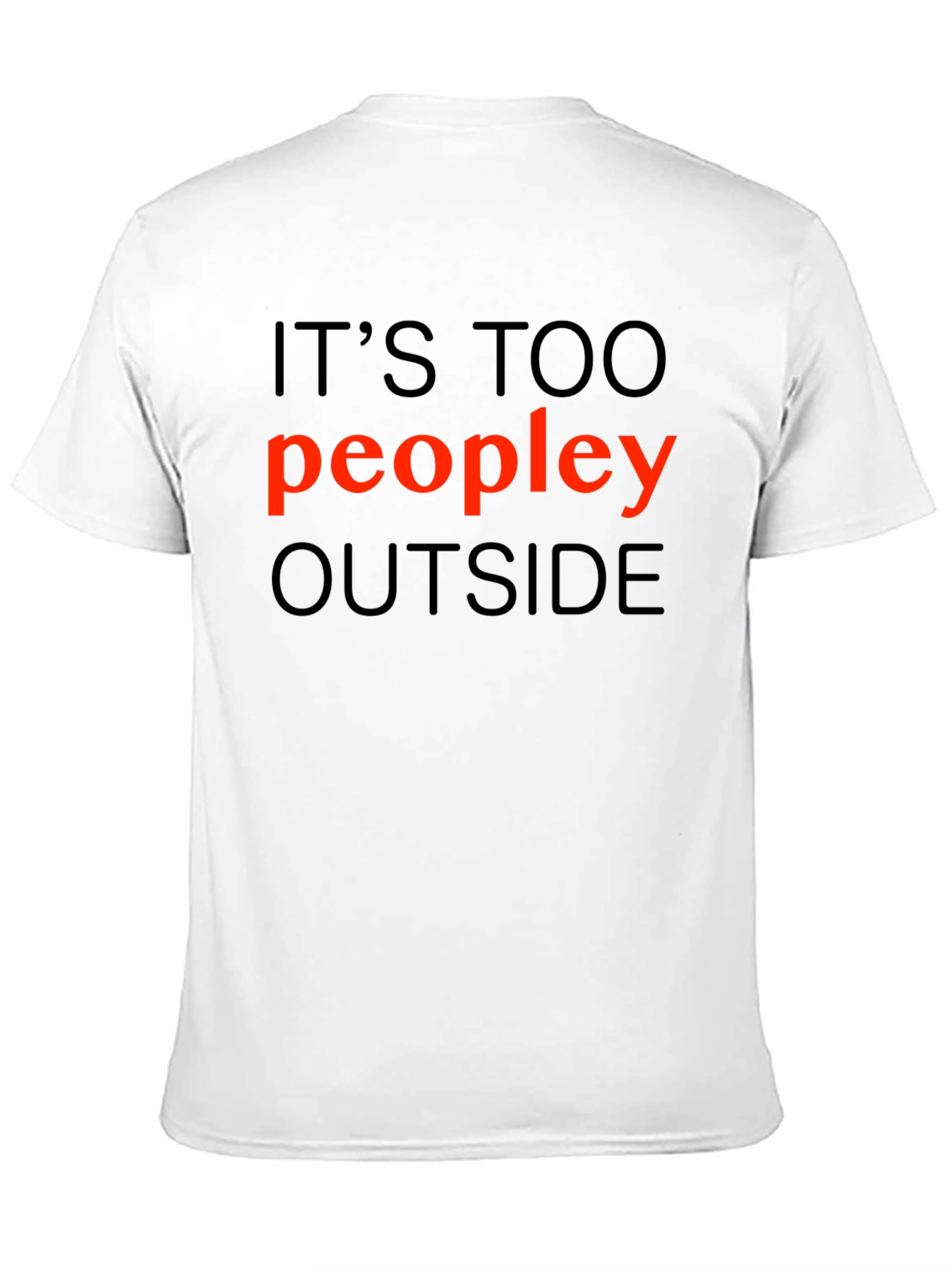 Too Peopley Outside Graphic Tee