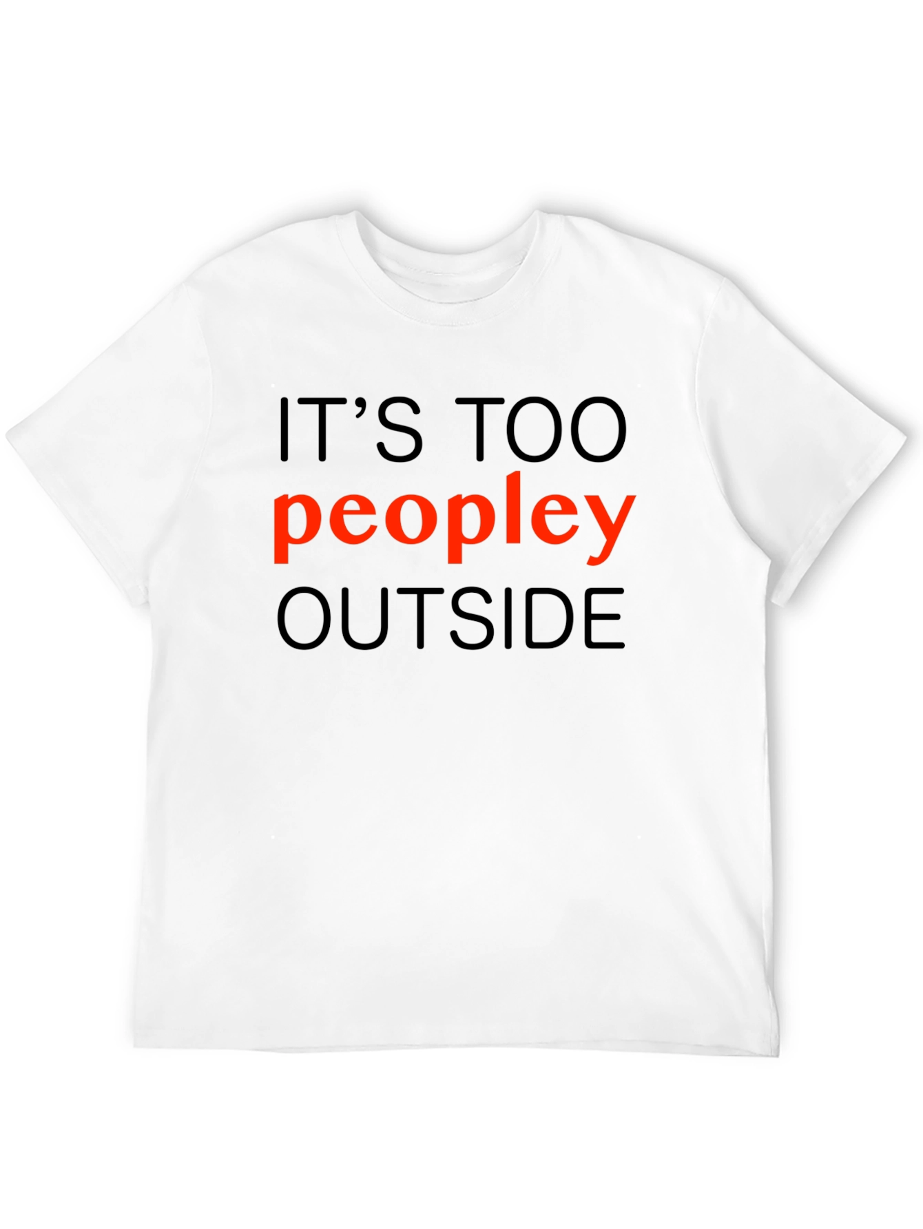 Too Peopley Outside Graphic Tee