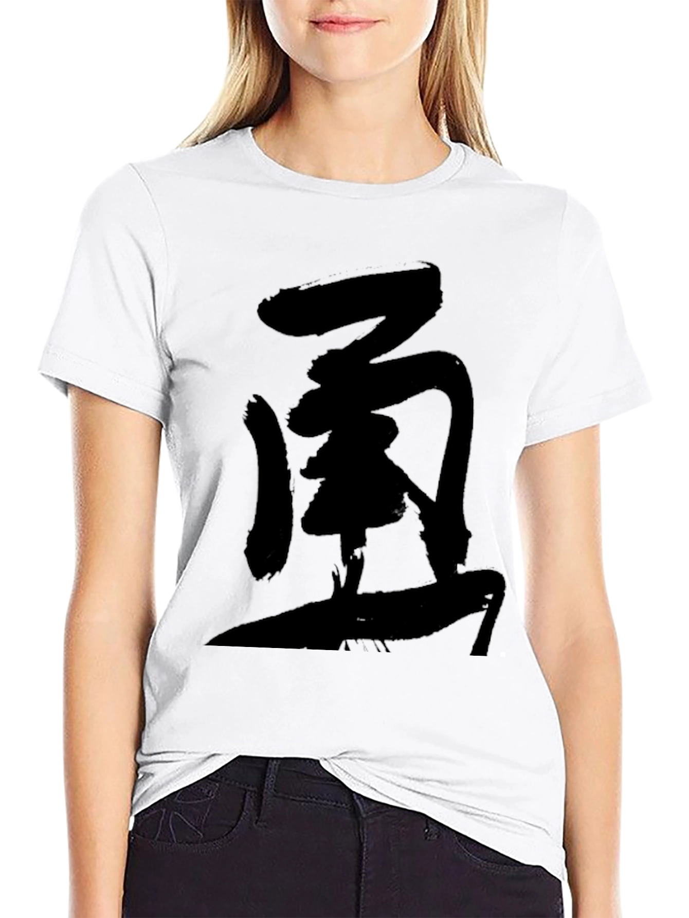 Black Graphic Tee - Anime Inspired