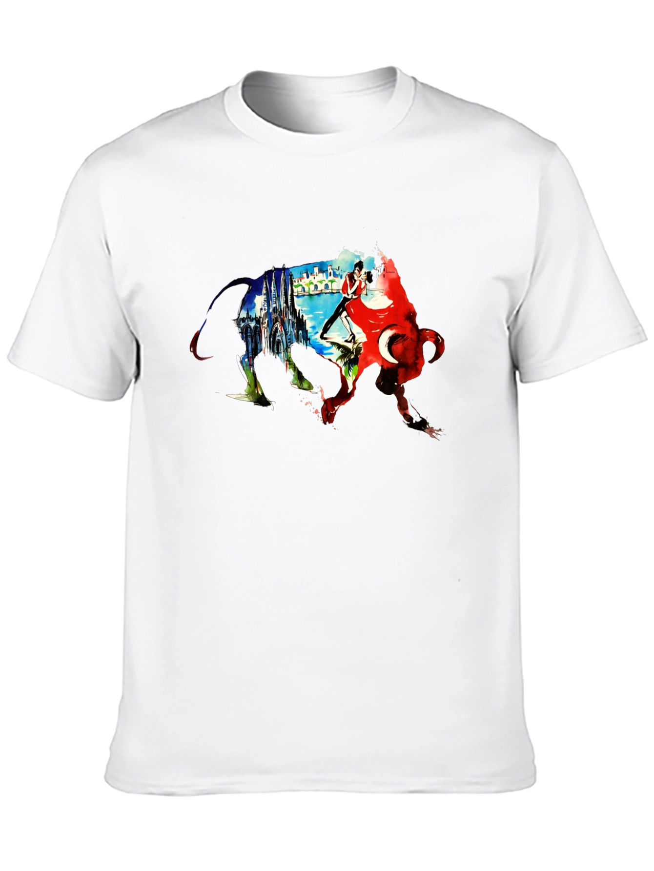 Bull Silhouette Istanbul T-Shirt