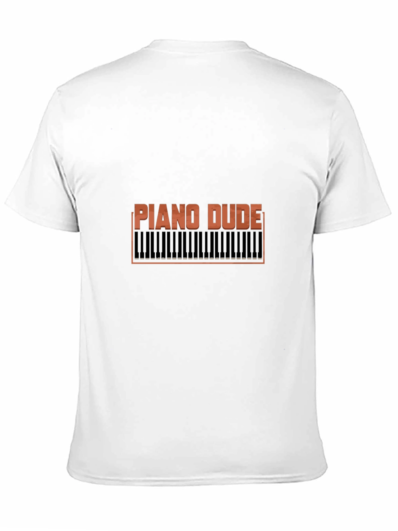 Piano Dude Graphic T-Shirt Musician Tee