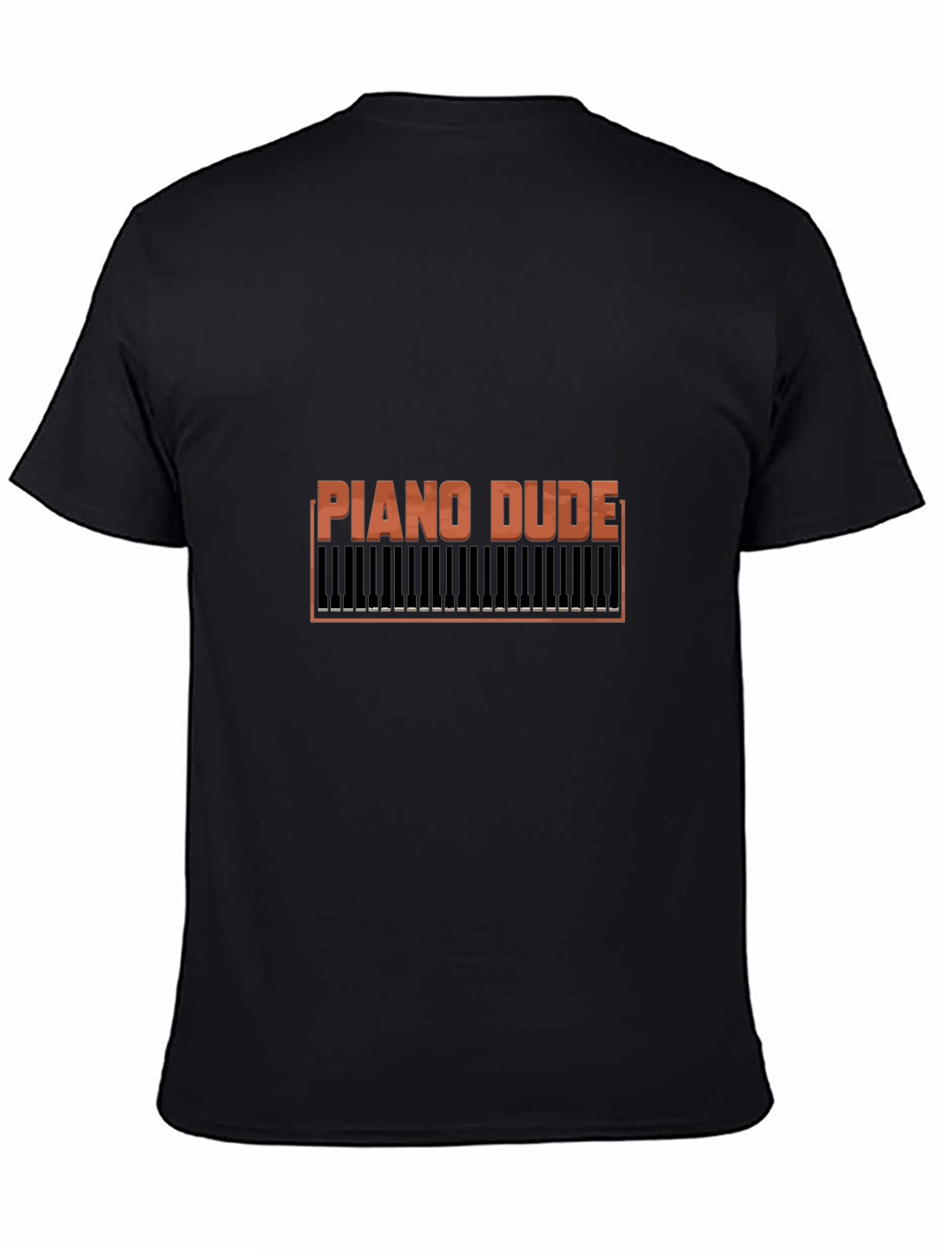 Piano Dude Graphic T-Shirt Musician Tee