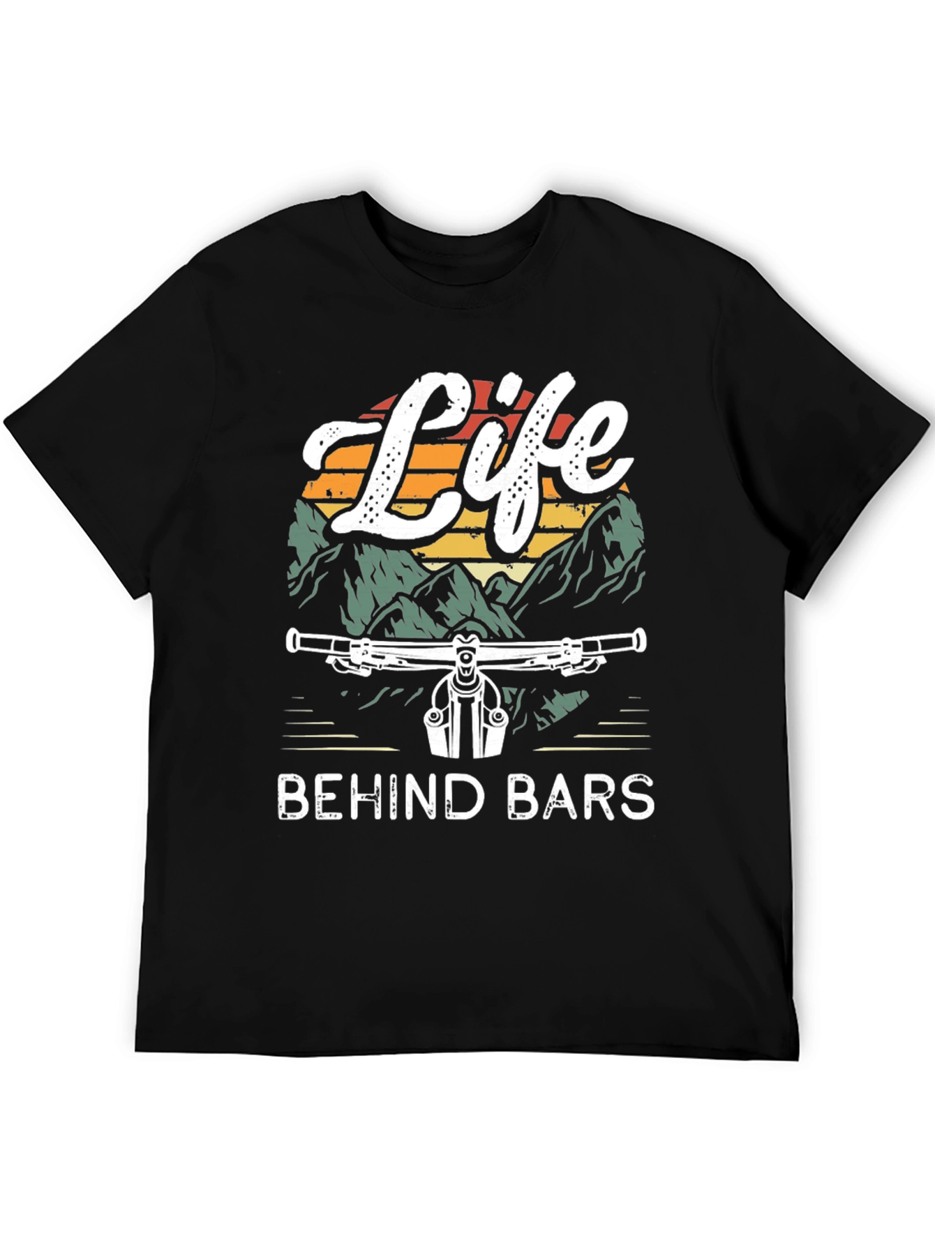 Life Behind Bars Graphic Tee - Mountain Bike T-Shirt