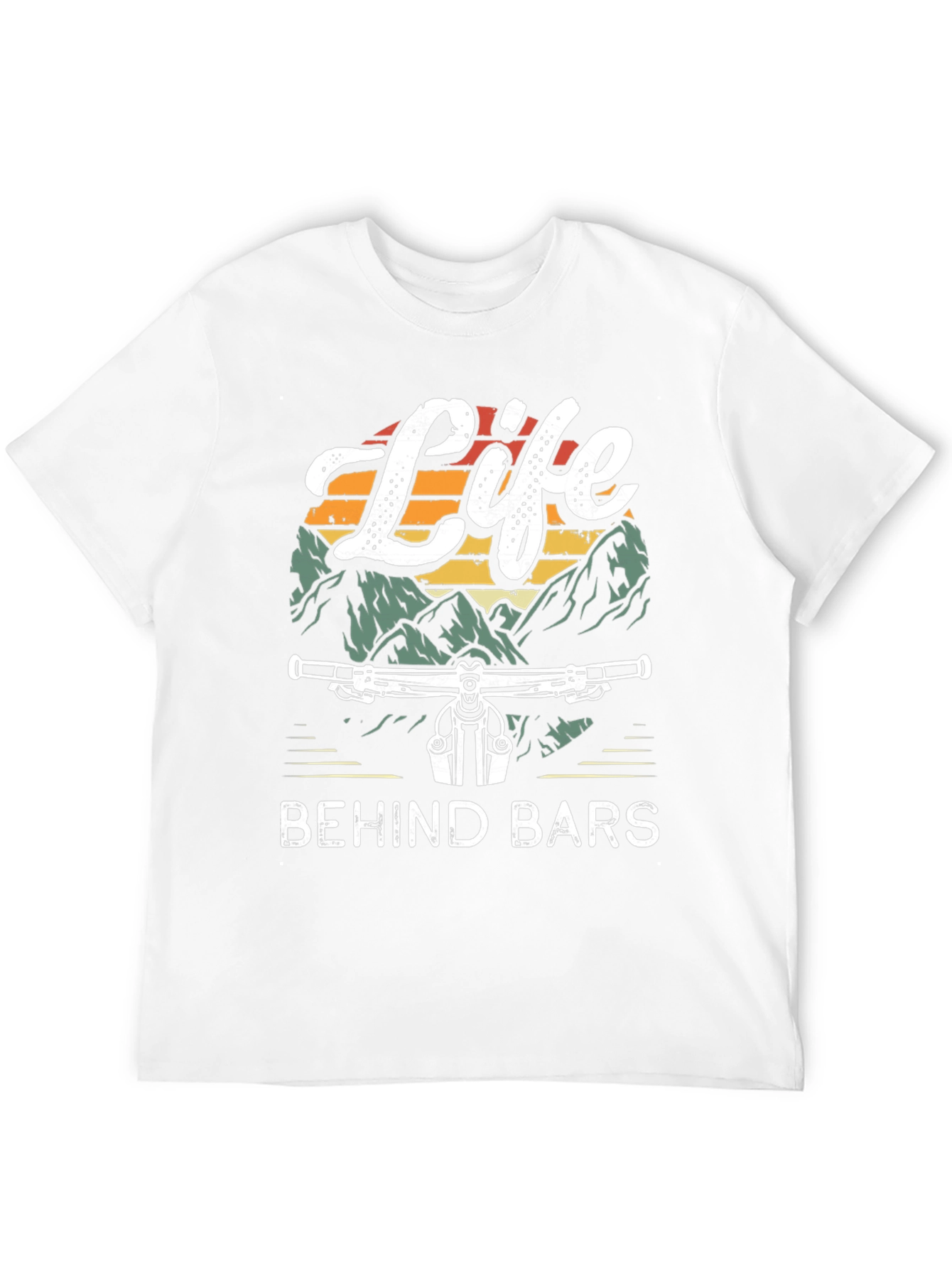 Life Behind Bars Graphic Tee - Mountain Bike T-Shirt