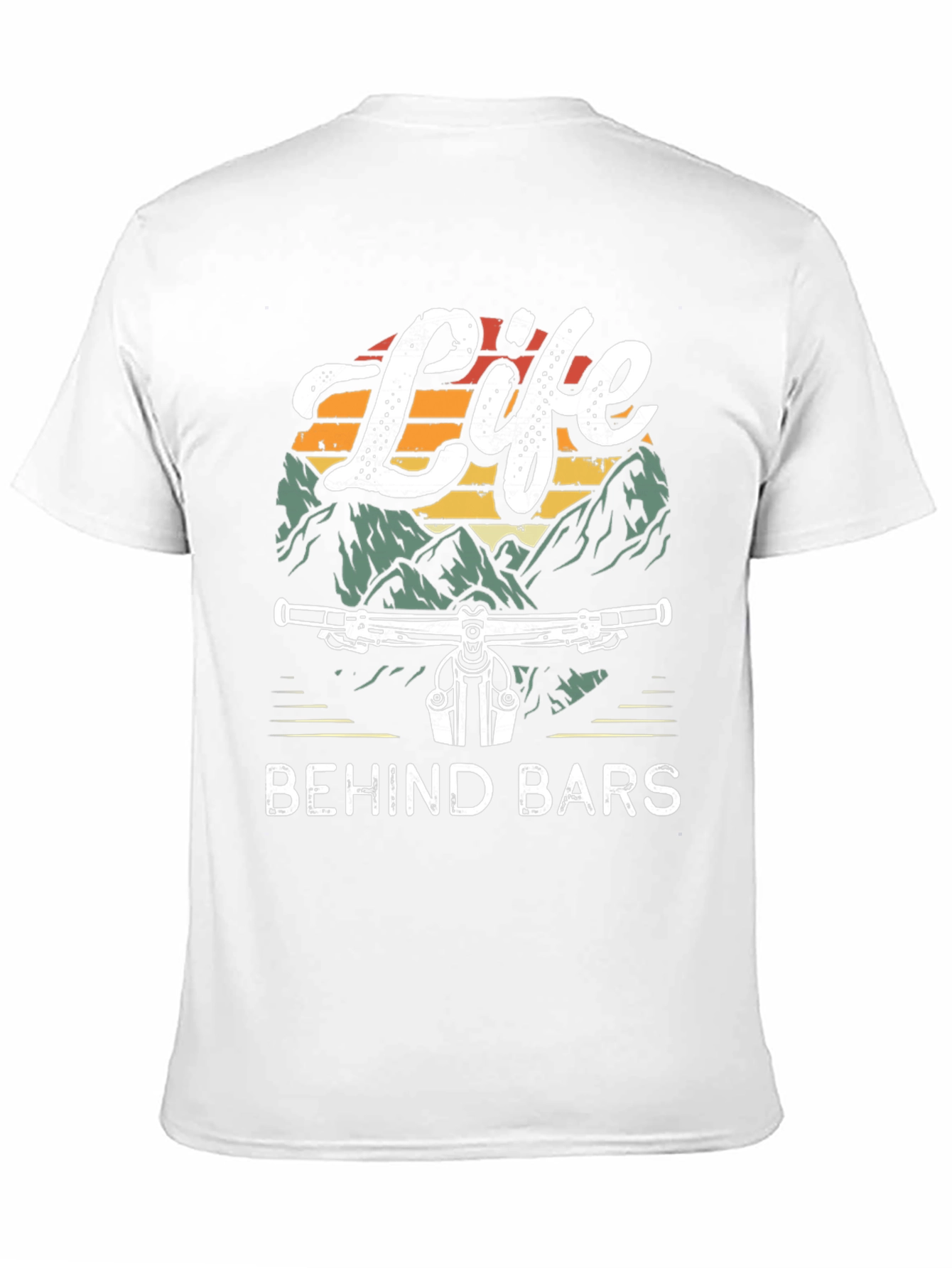 Life Behind Bars Graphic Tee - Mountain Bike T-Shirt