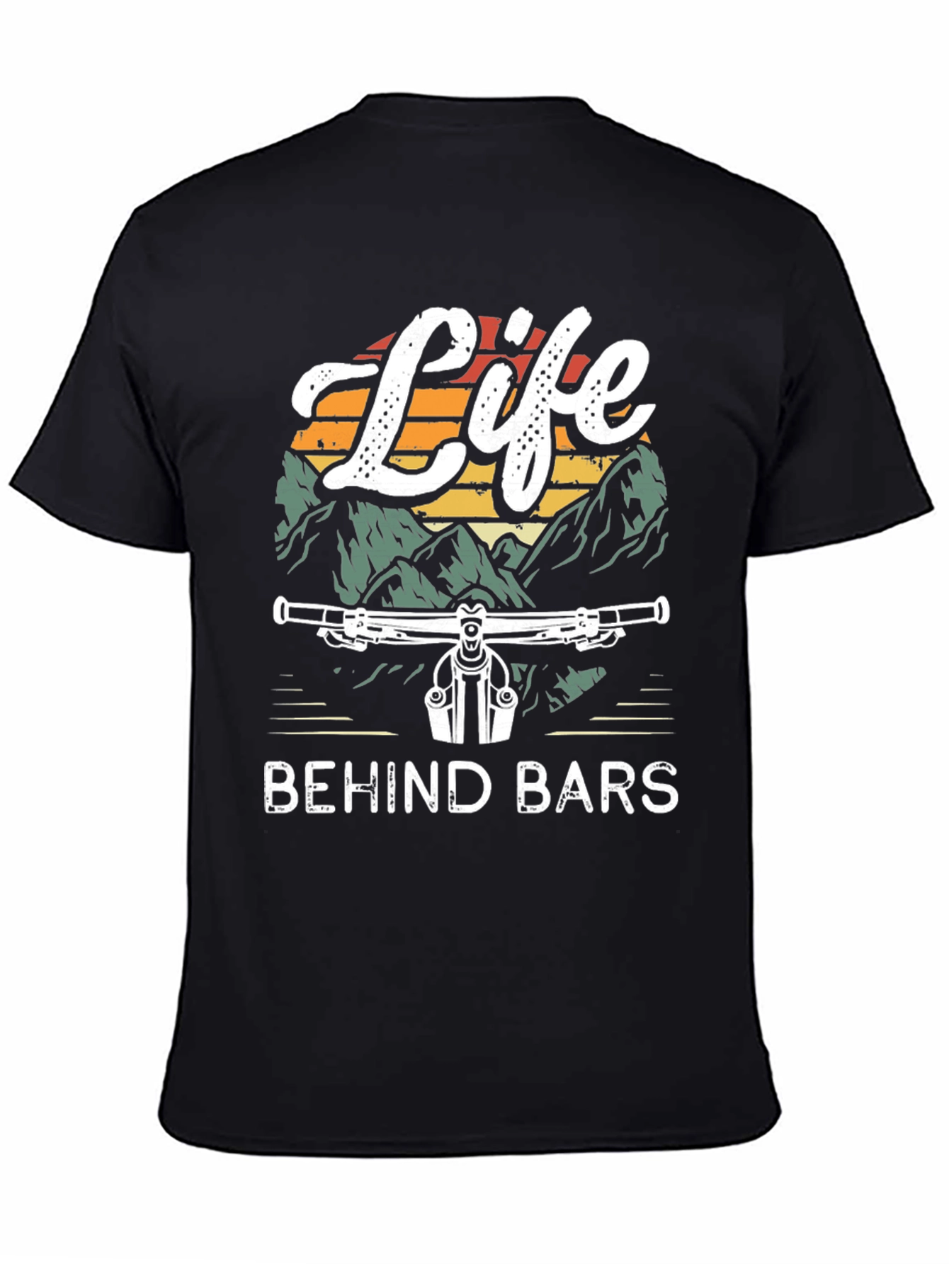 Life Behind Bars Graphic Tee - Mountain Bike T-Shirt