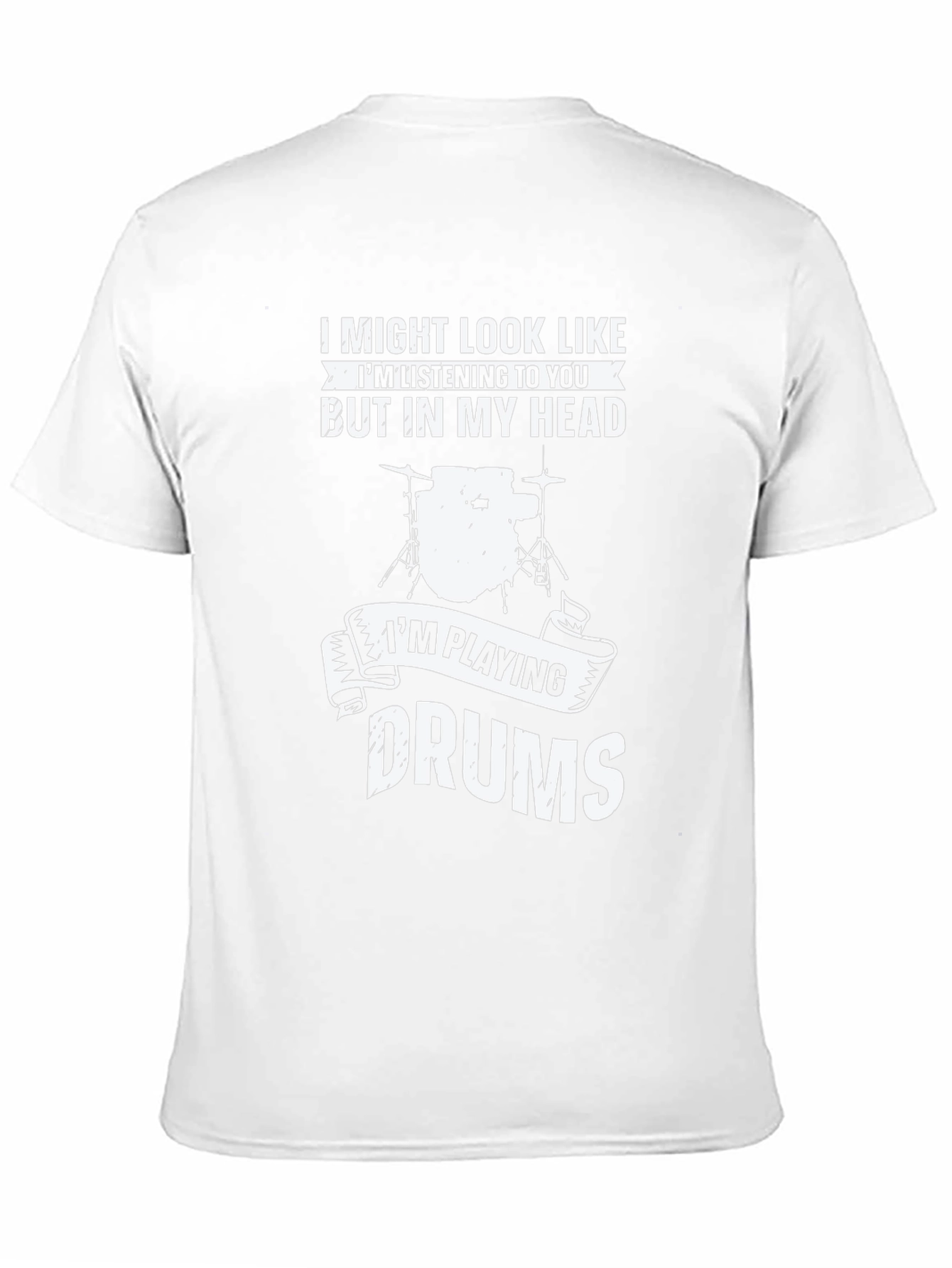 Drummer T-Shirt: Im Playing Drums in My Head