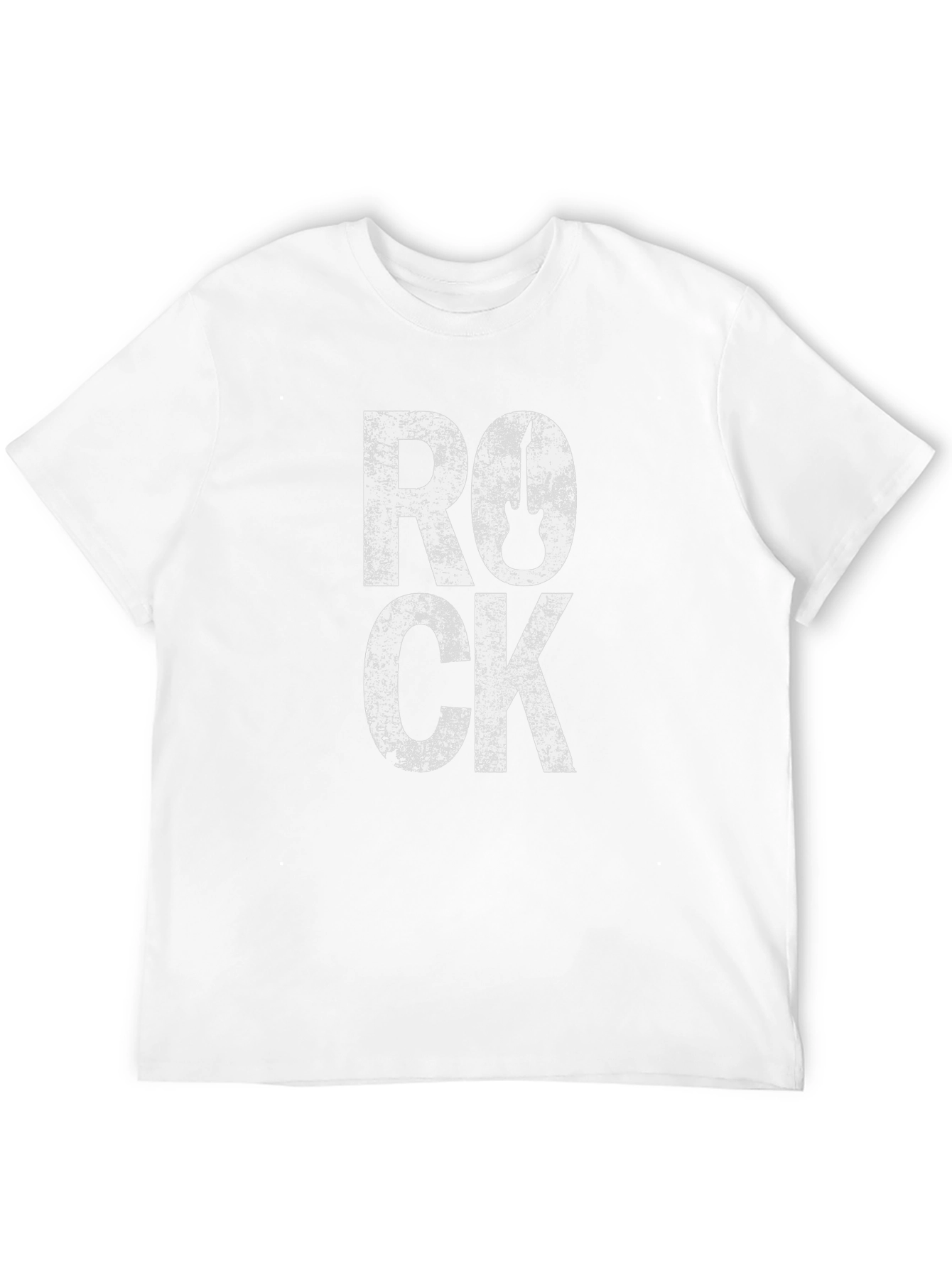Rock Music Guitar T-Shirt - Black