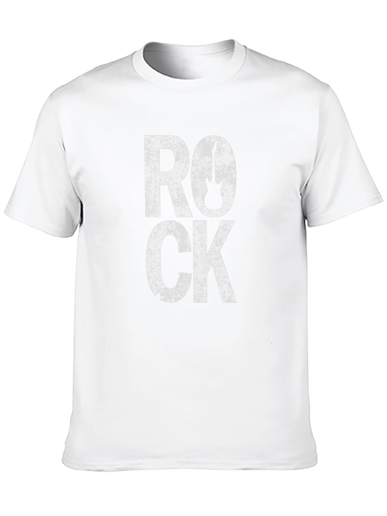 Rock Music Guitar T-Shirt - Black