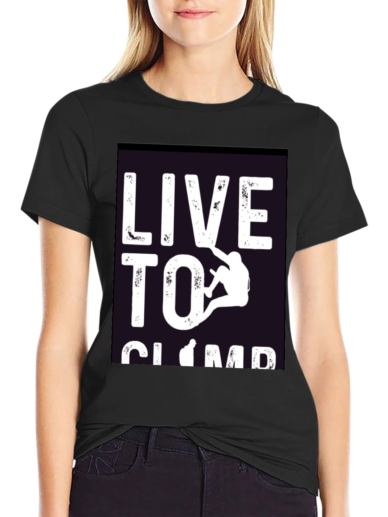 Live to Climb Graphic T-Shirt