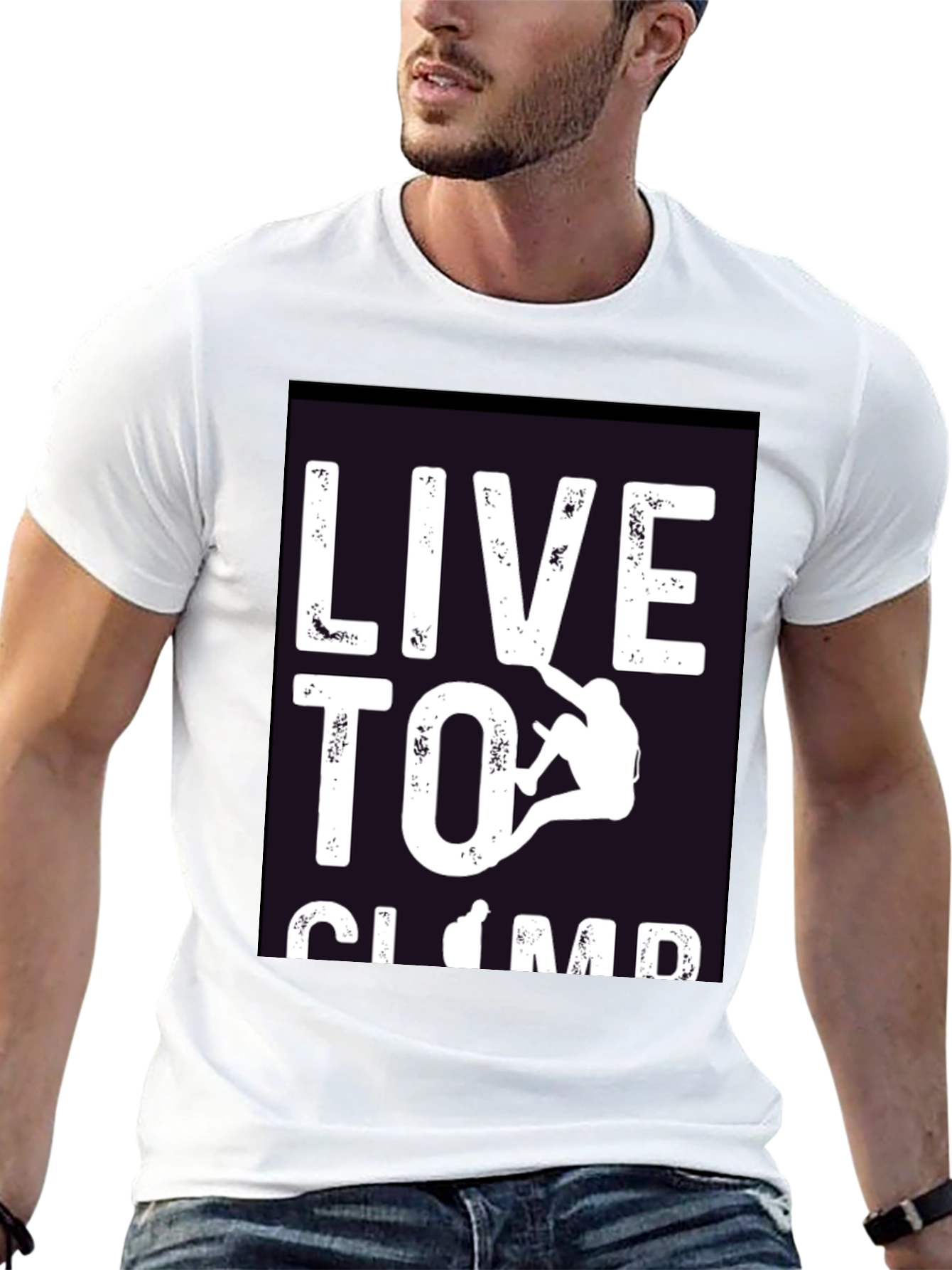 Live to Climb Graphic T-Shirt
