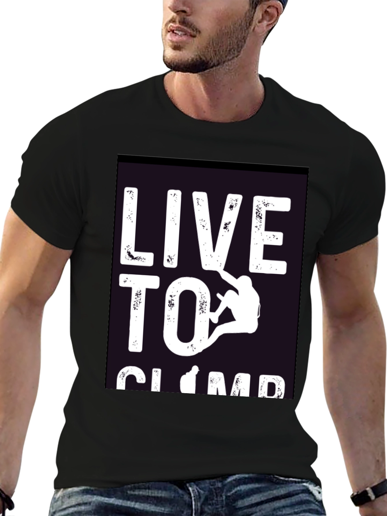 Live to Climb Graphic T-Shirt