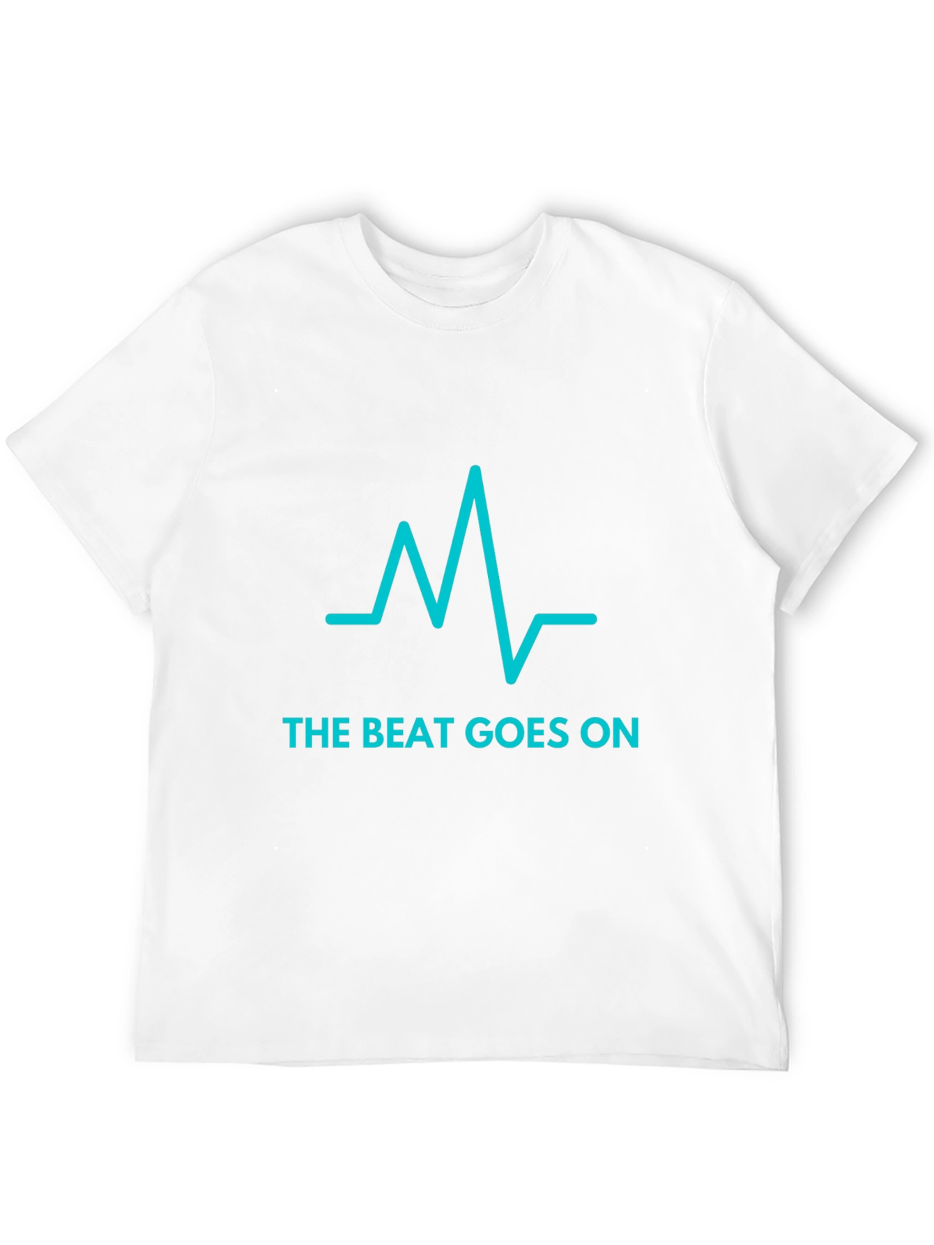 The Beat Goes On Black Graphic Tee