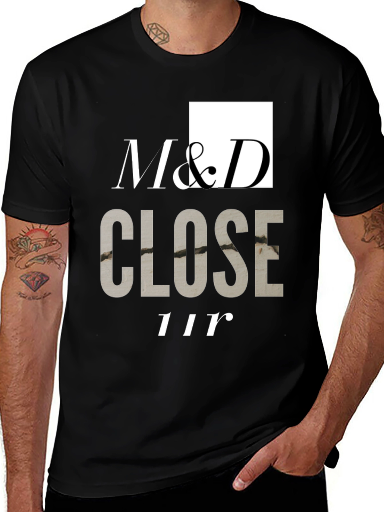 M&D Close 11r Graphic Tee - Stylish Casual Wear