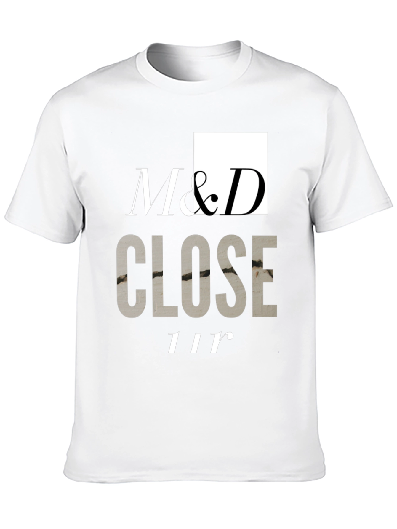 M&D Close 11r Graphic Tee - Stylish Casual Wear
