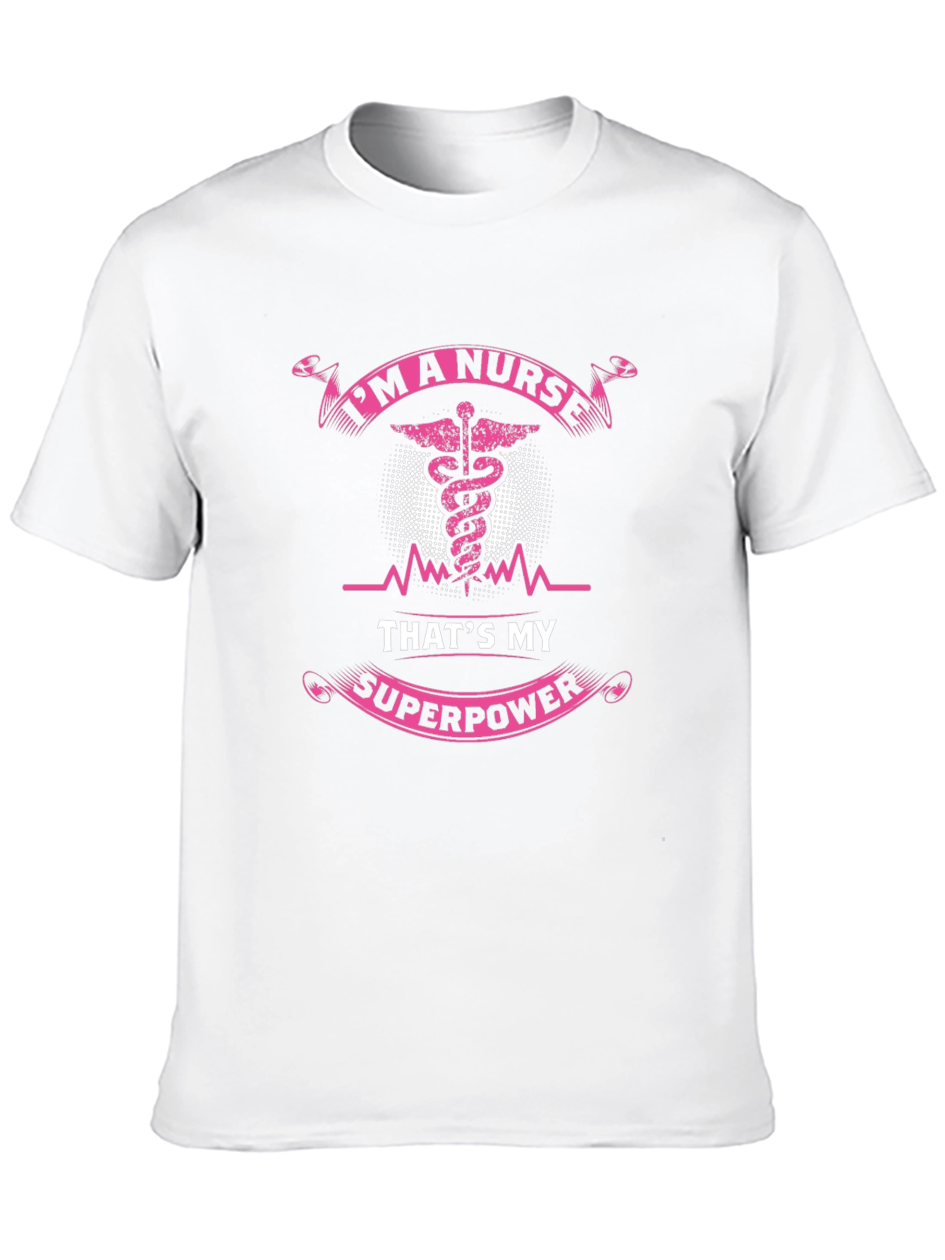 Im A Nurse Thats My Superpower Black T-Shirt