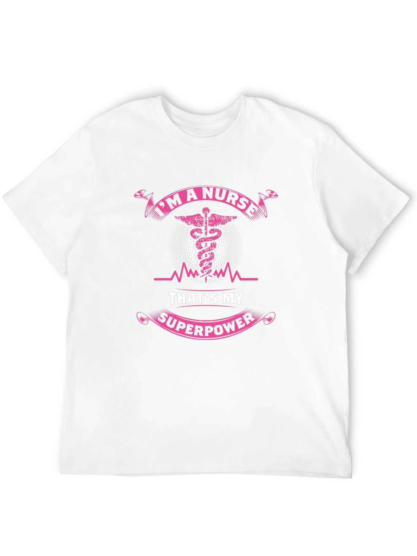 Im A Nurse Thats My Superpower Black T-Shirt