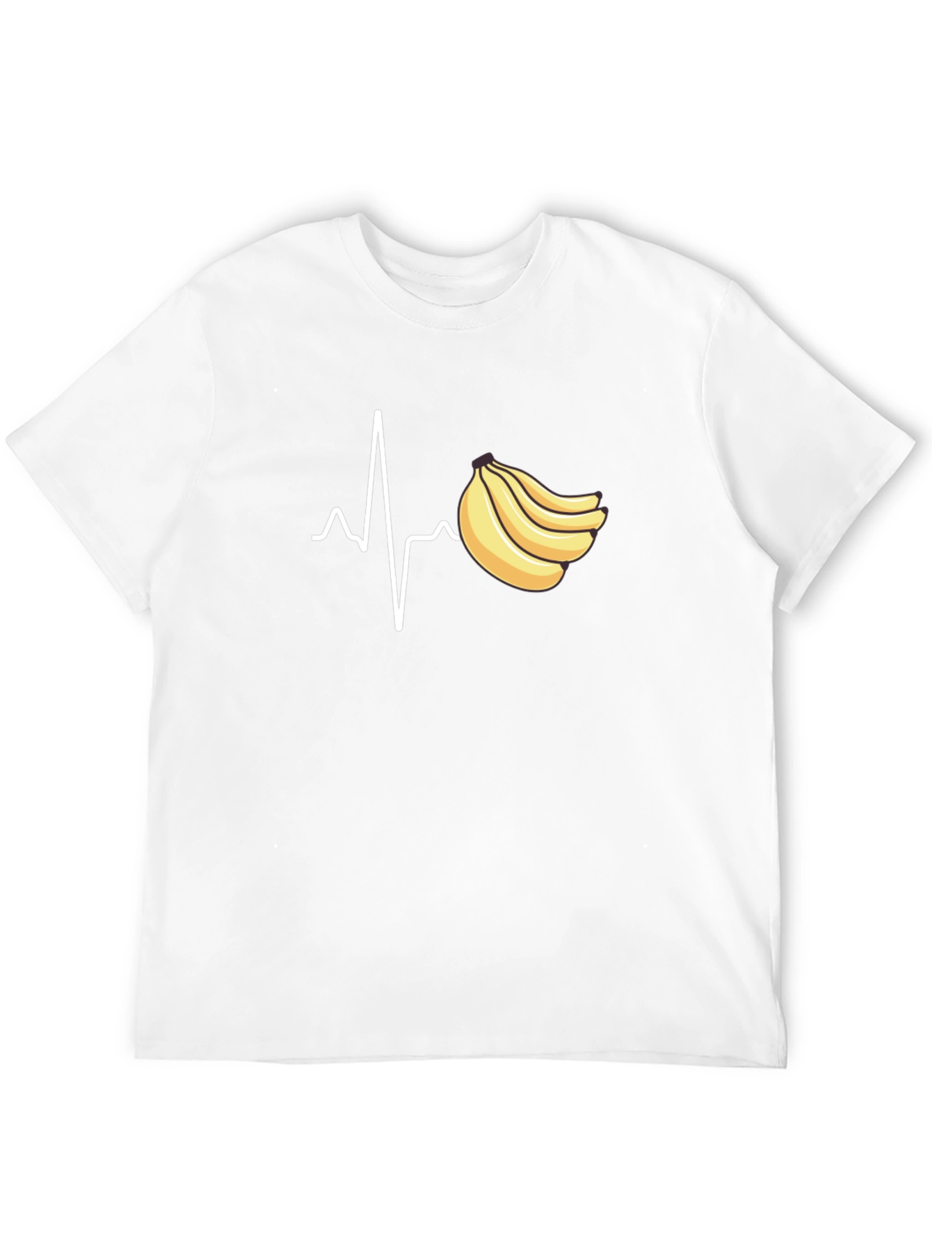 Banana Heartbeat Graphic Tee - Unisex